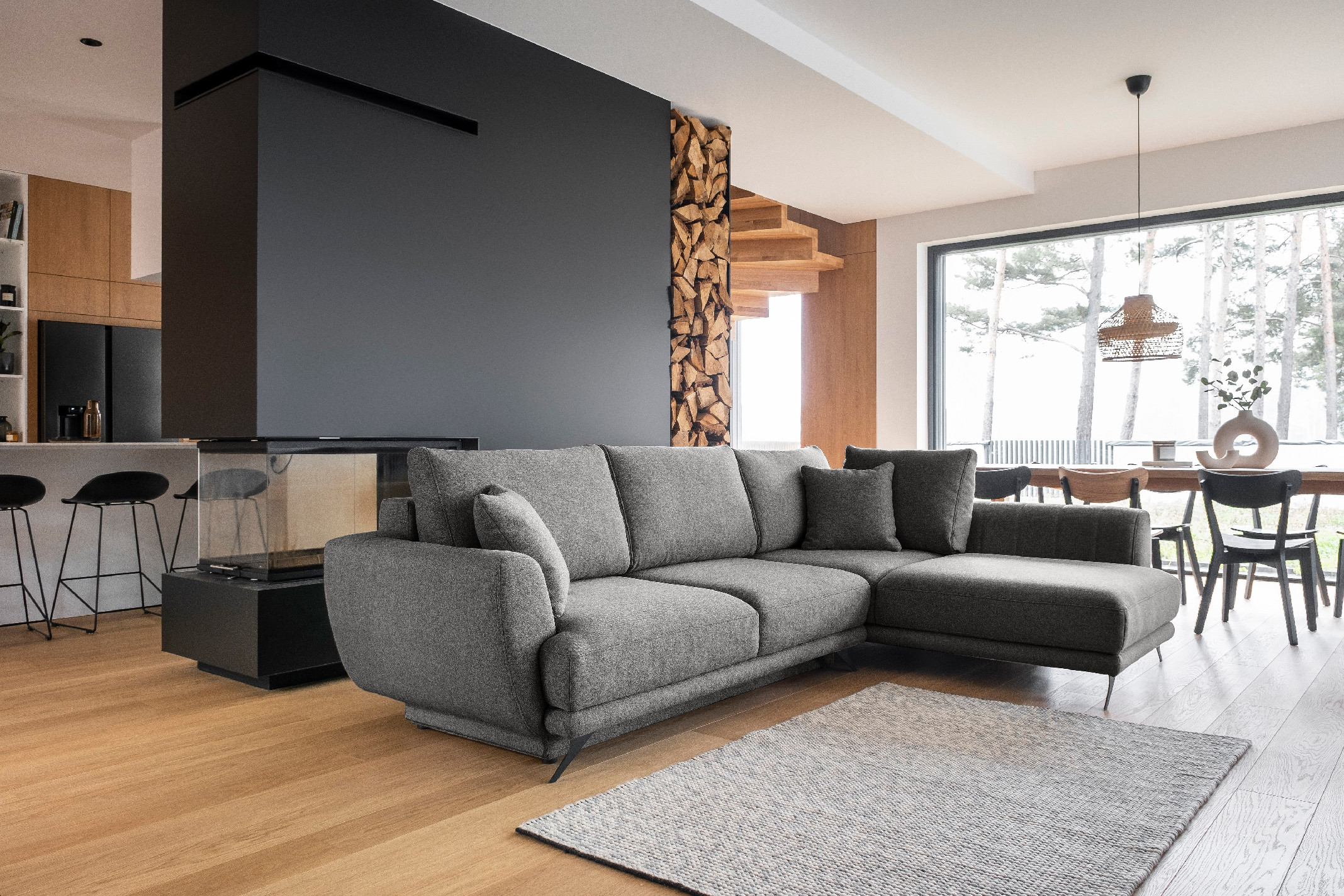 Sedací souprava Larde Provedení: Pravá varianta