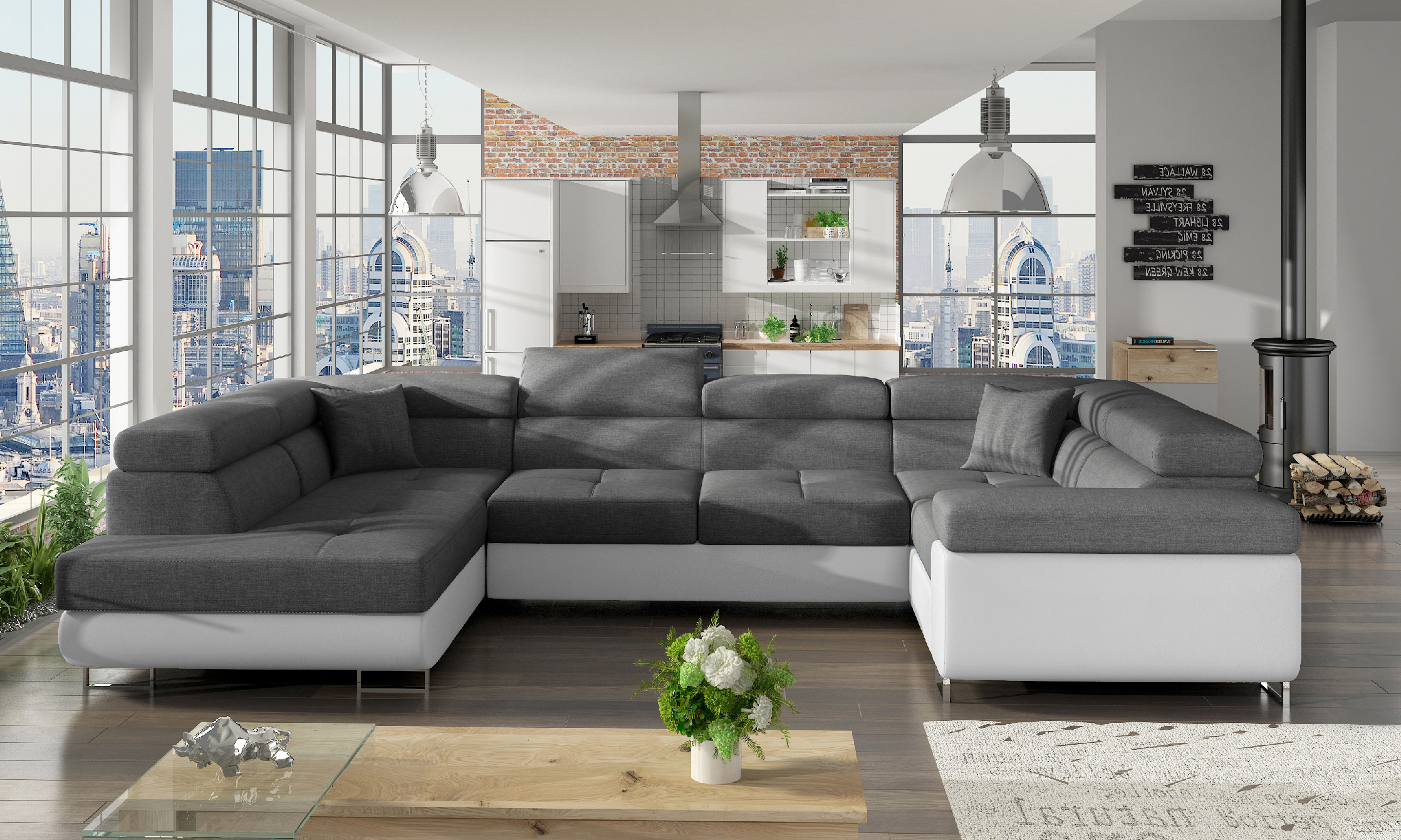 Sedací souprava Letto Provedení: Levá U