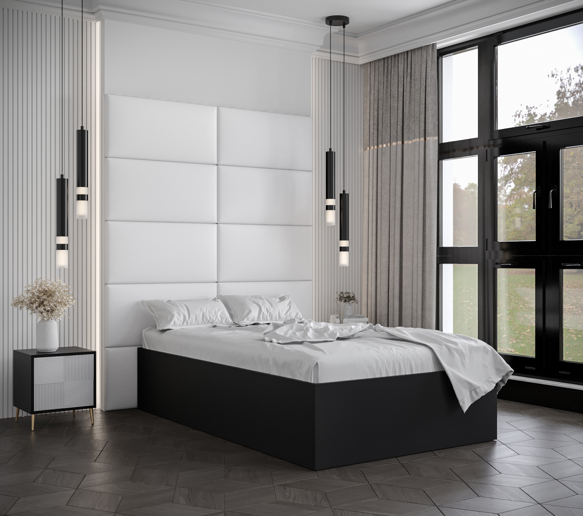 Postel Bella 1 Barva korpusu: Černá