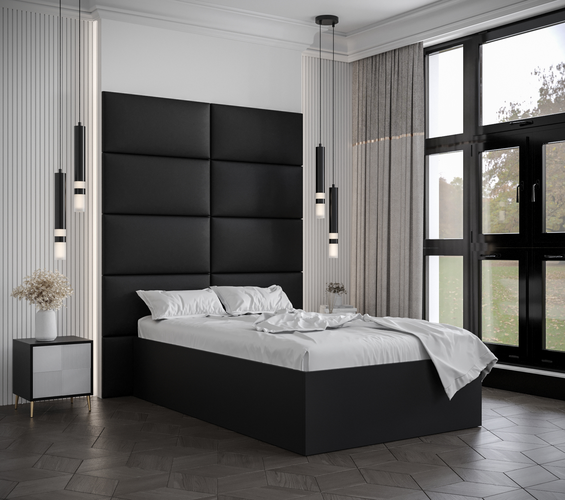 Postel Bella 1 Barva korpusu: Černá