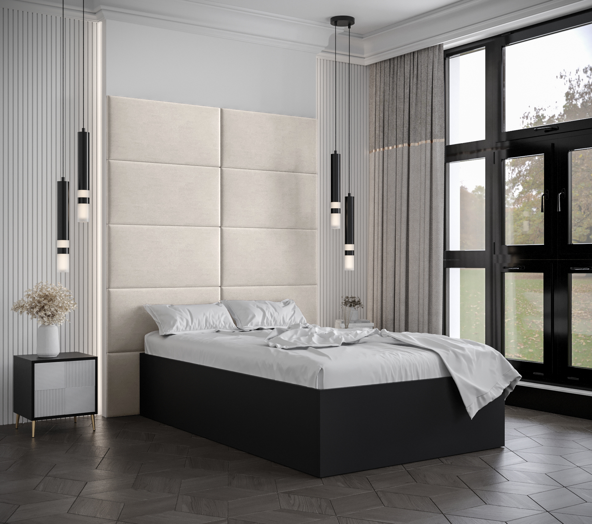 Postel Bella 1 Barva korpusu: Černá