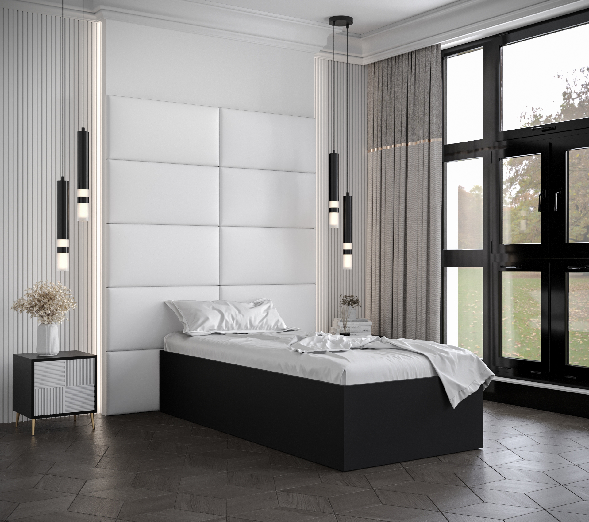 Postel Bella 1 Barva korpusu: Černá