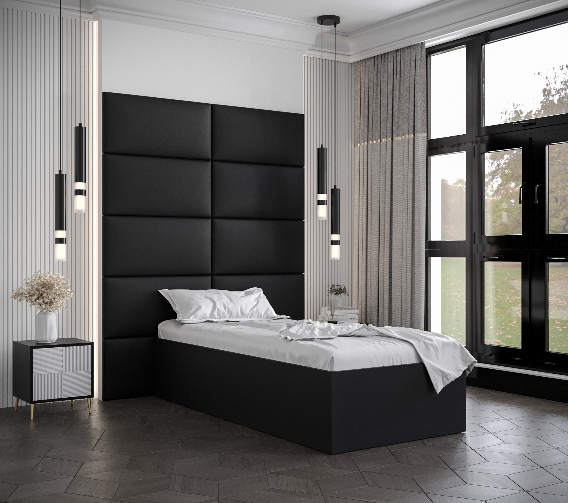 Postel Bella 1 Barva korpusu: Černá