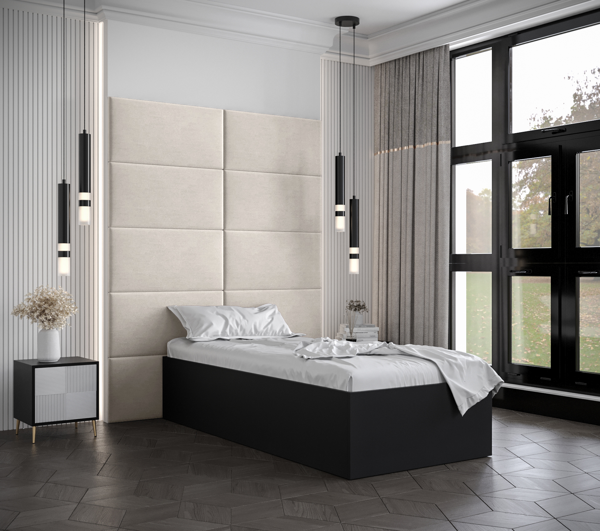 Postel Bella 1 Barva korpusu: Černá