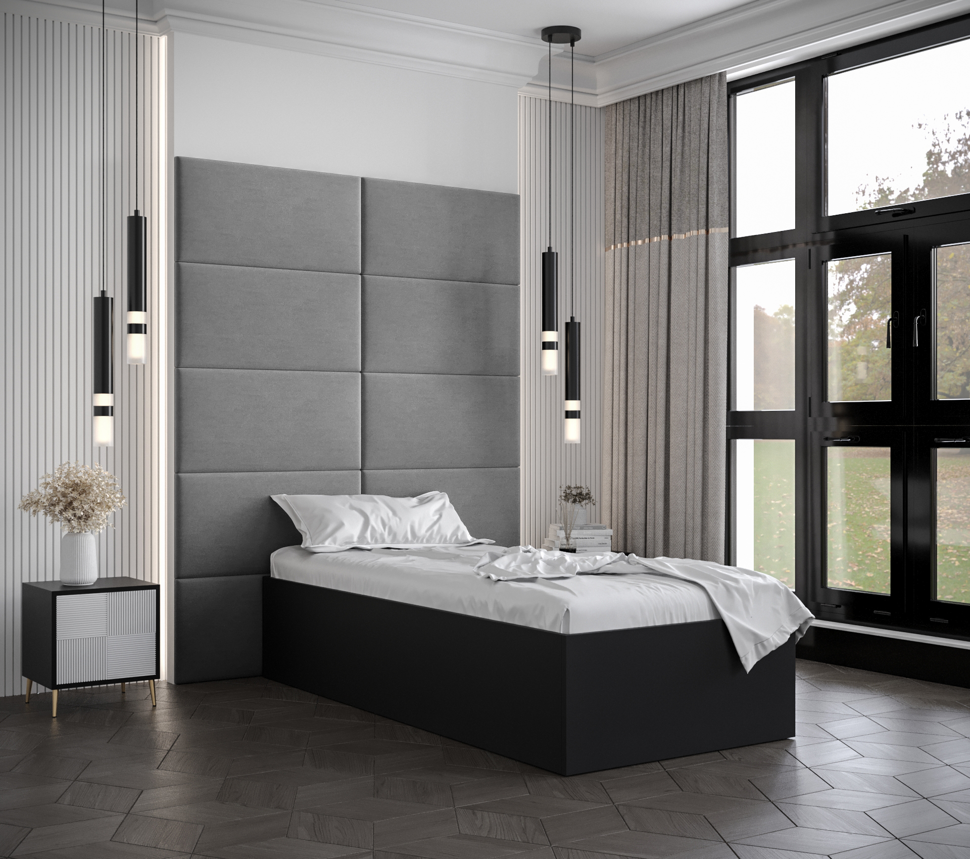 Postel Bella 1 Barva korpusu: Černá