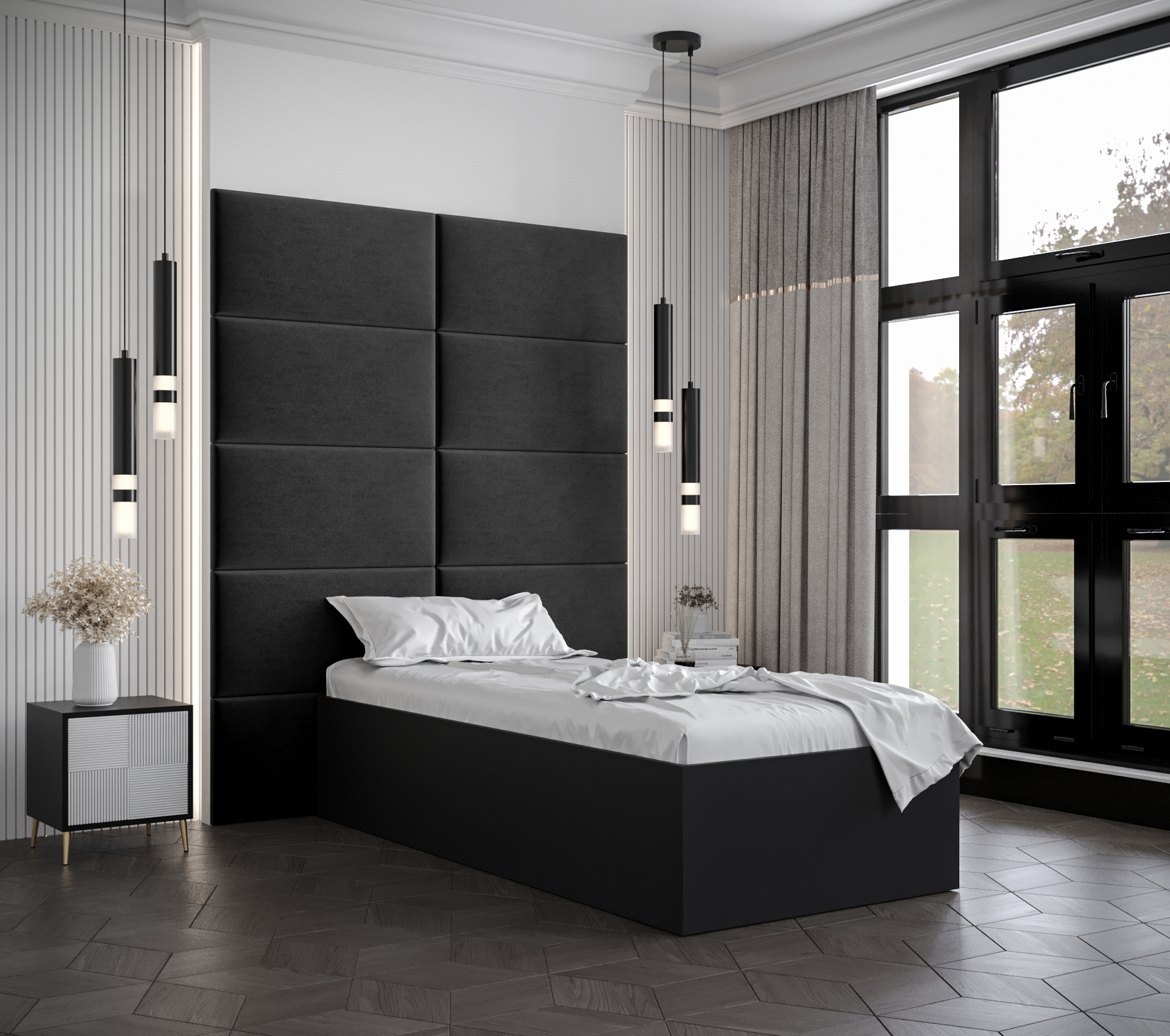 Postel Bella 1 Barva korpusu: Černá