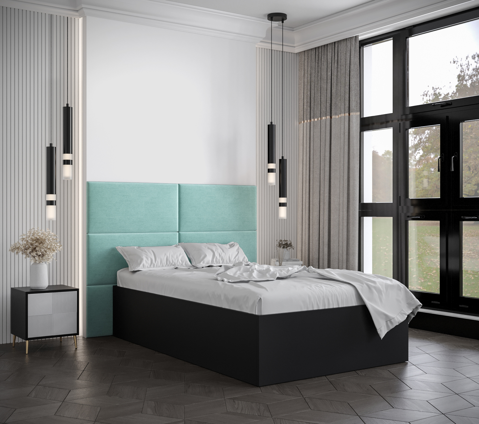 Postel Bella 2 Barva korpusu: Černá