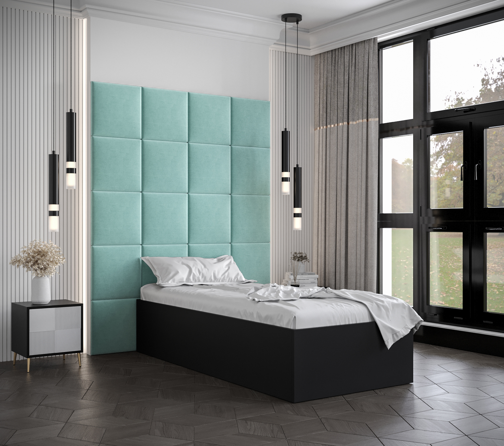 Postel Bella 3 Barva korpusu: Černá