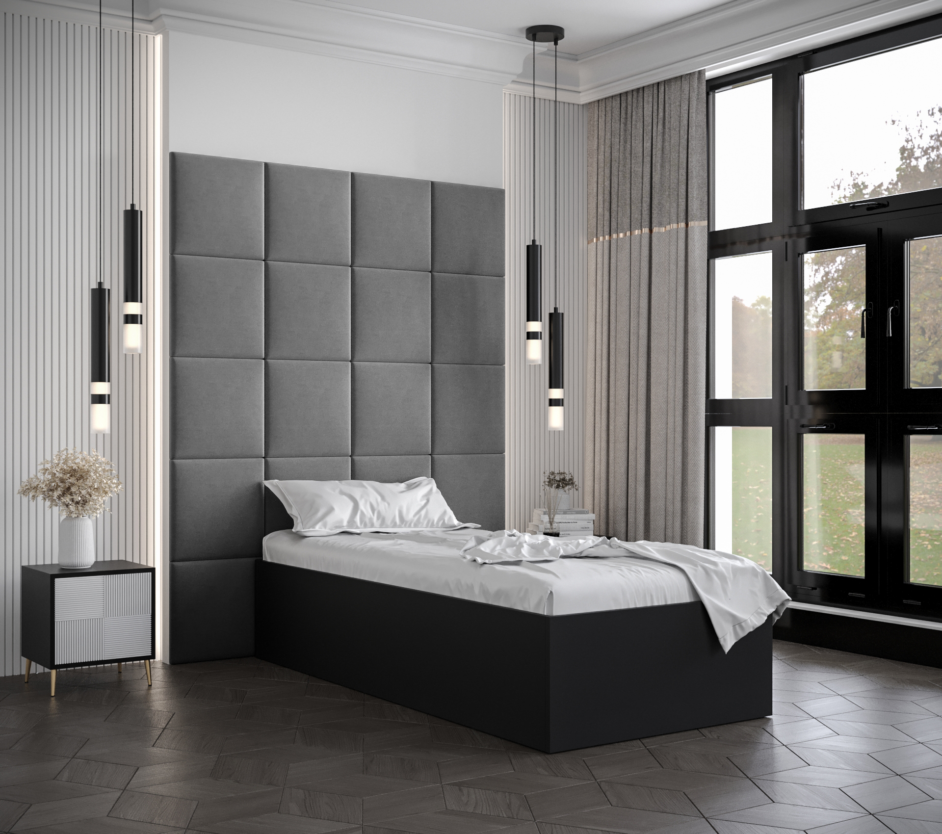 Postel Bella 3 Barva korpusu: Černá