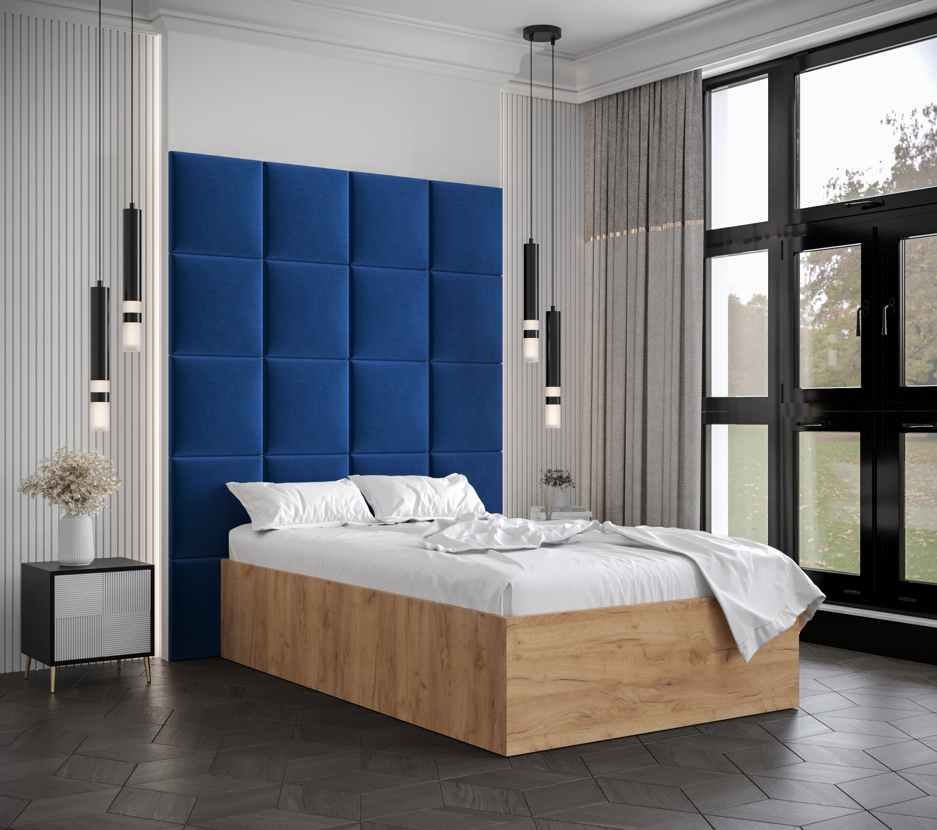 Postel Bella 3 Barva korpusu: Dub craft zlatý