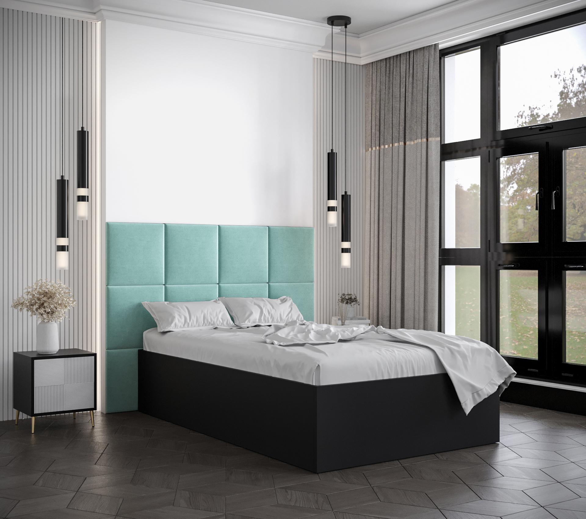 Postel Bella 4 Barva korpusu: Černá