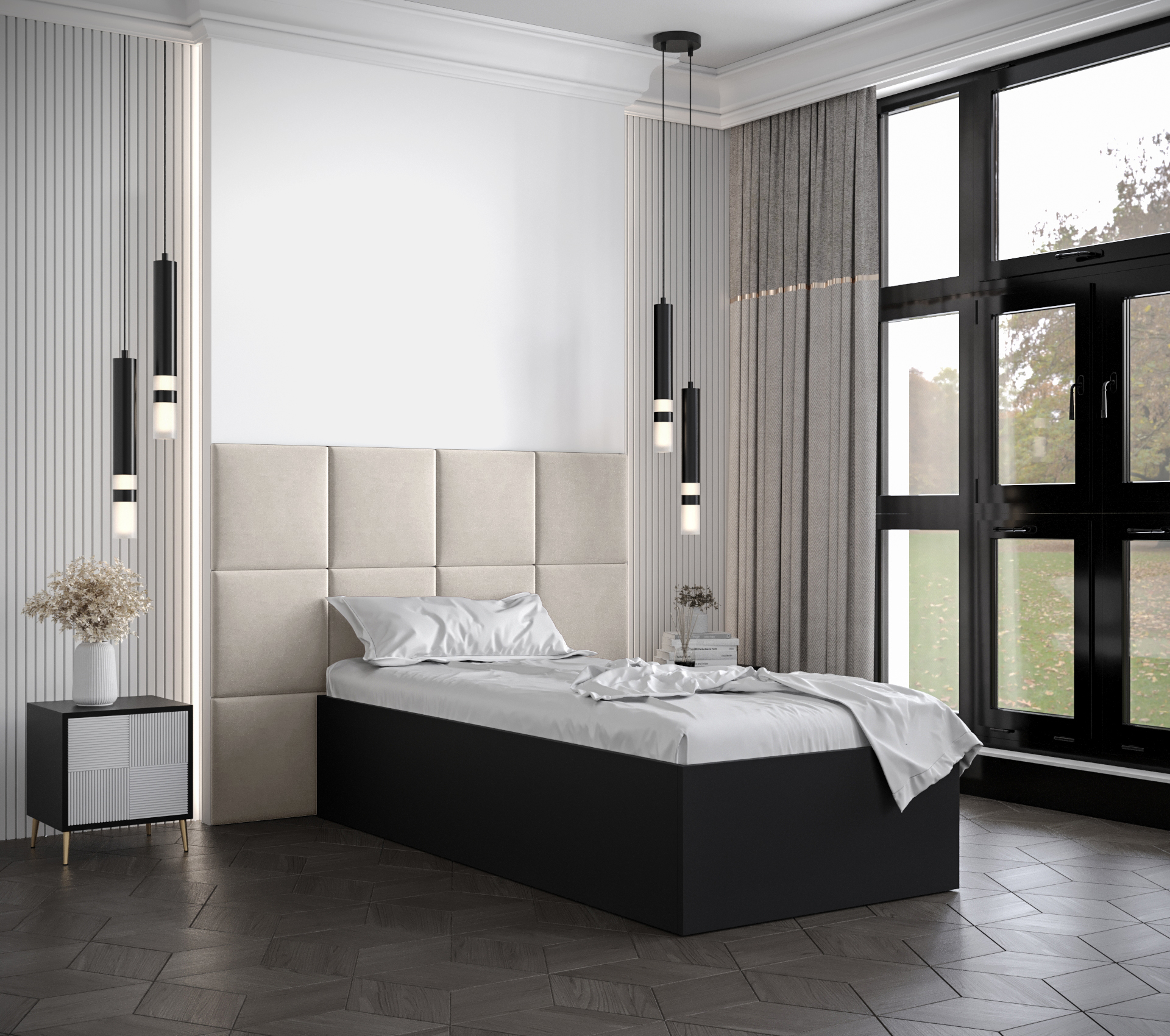 Postel Bella 4 Barva korpusu: Černá