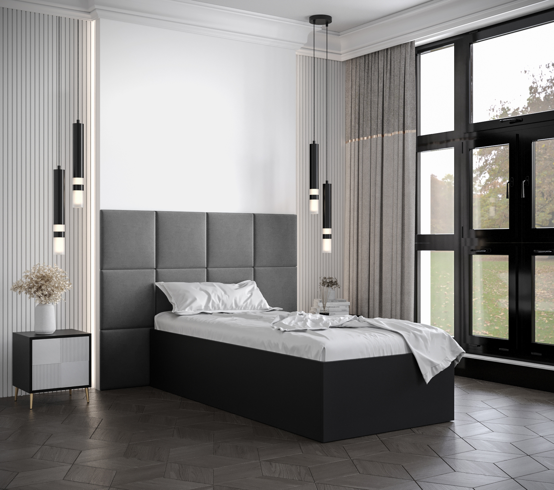 Postel Bella 4 Barva korpusu: Černá