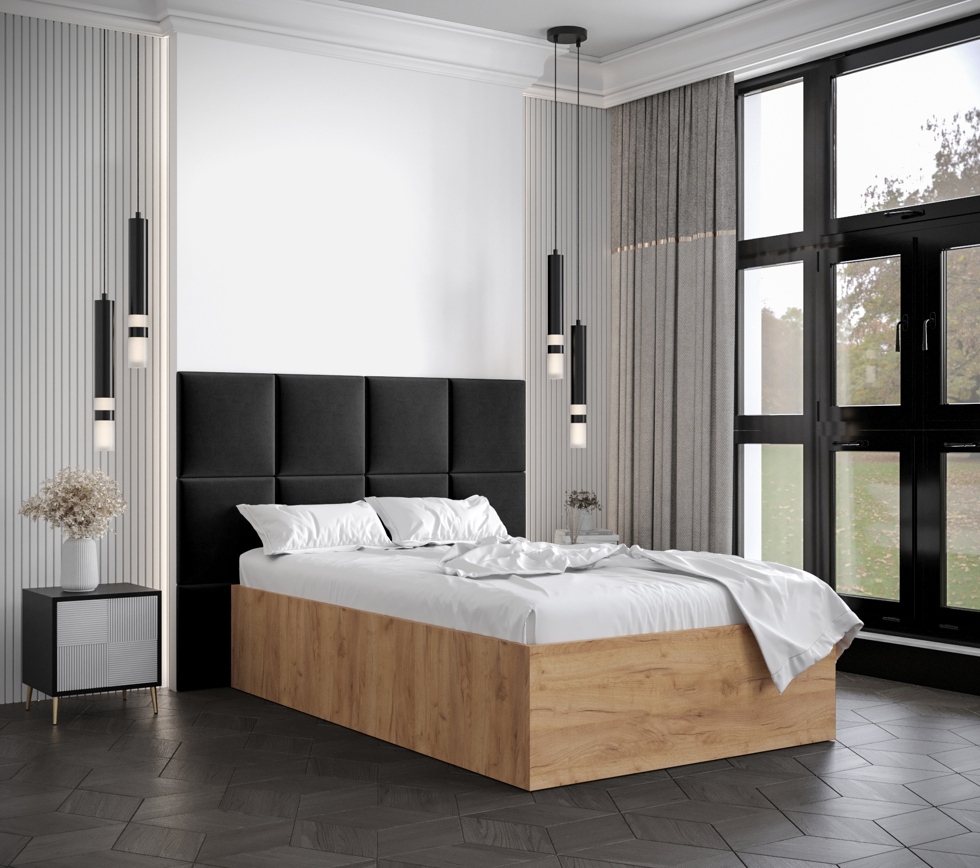 Postel Bella 4 Barva korpusu: Dub craft zlatý