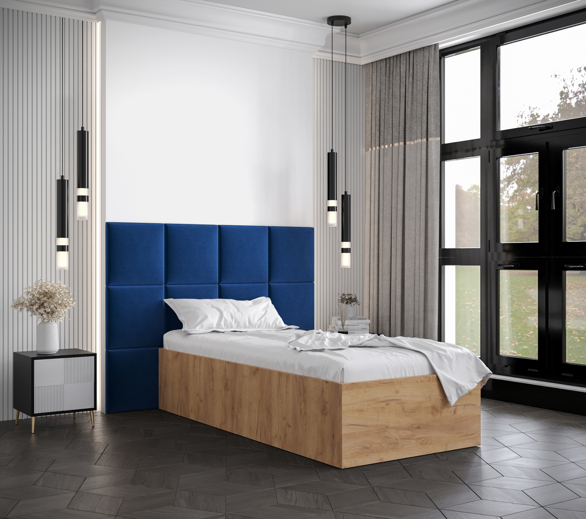 Postel Bella 4 Barva korpusu: Dub craft zlatý