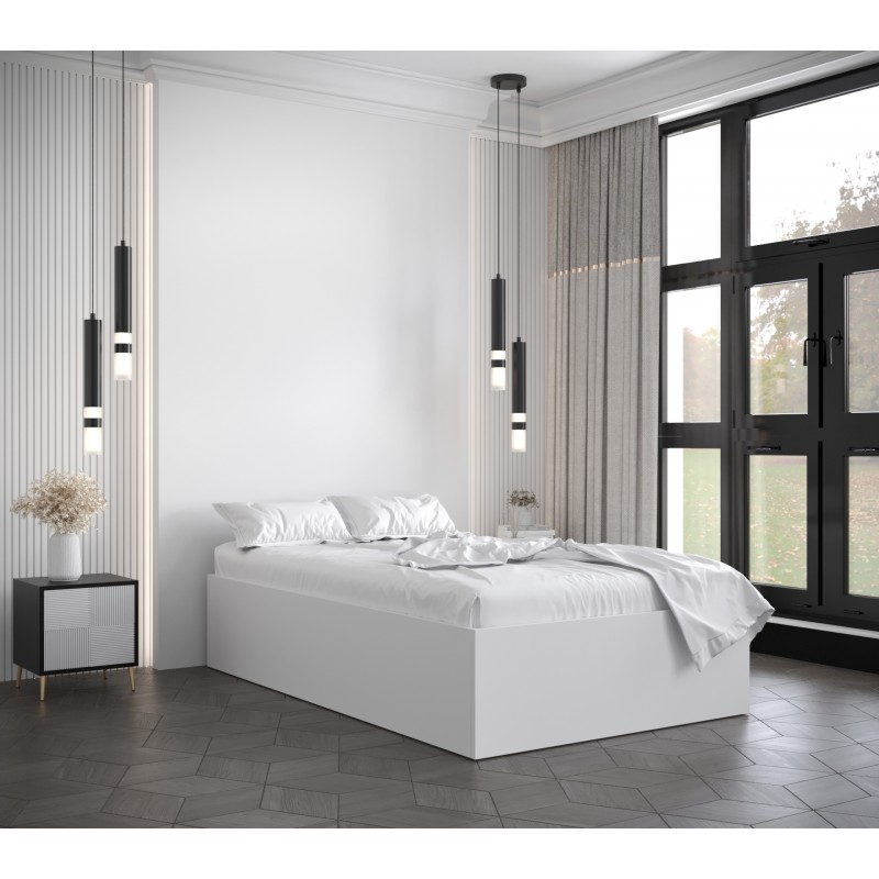 Postel Bella - bez panelů Barva korpusu: Bílá