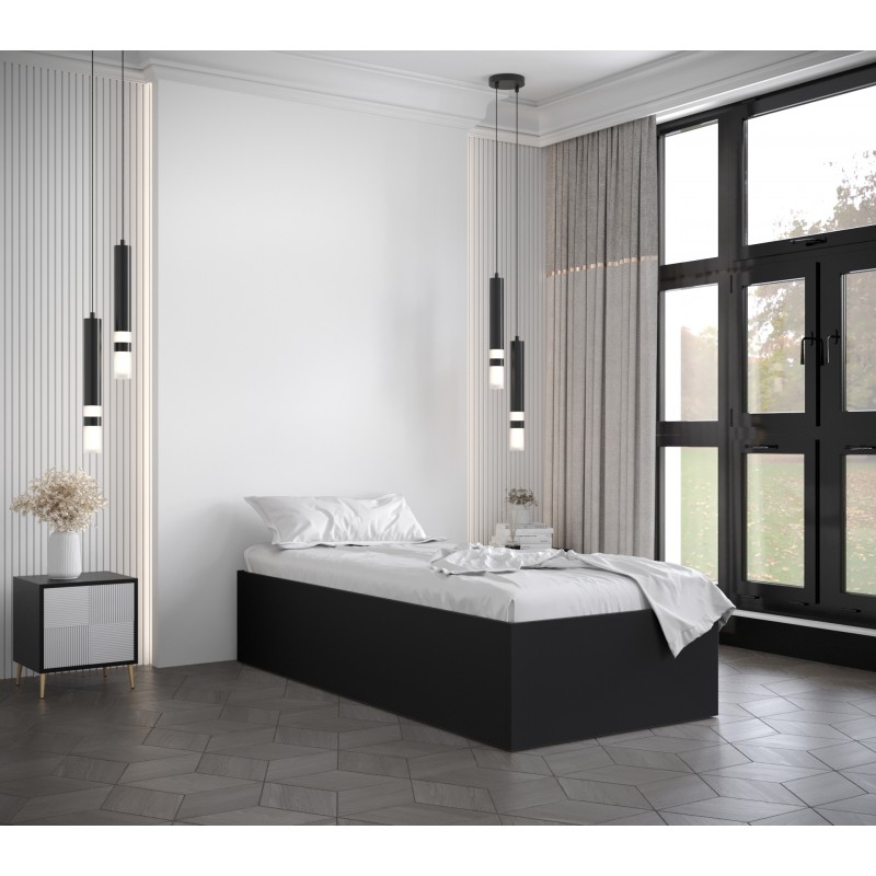 Postel Bella - bez panelů Barva korpusu: Černá