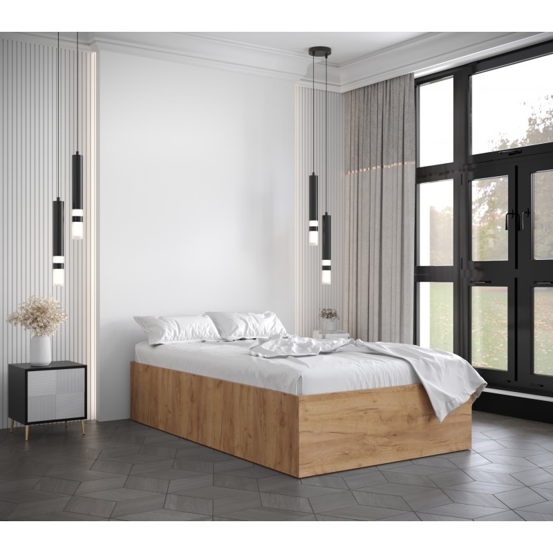 Postel Bella - bez panelů Barva korpusu: Dub - Craft zlatý