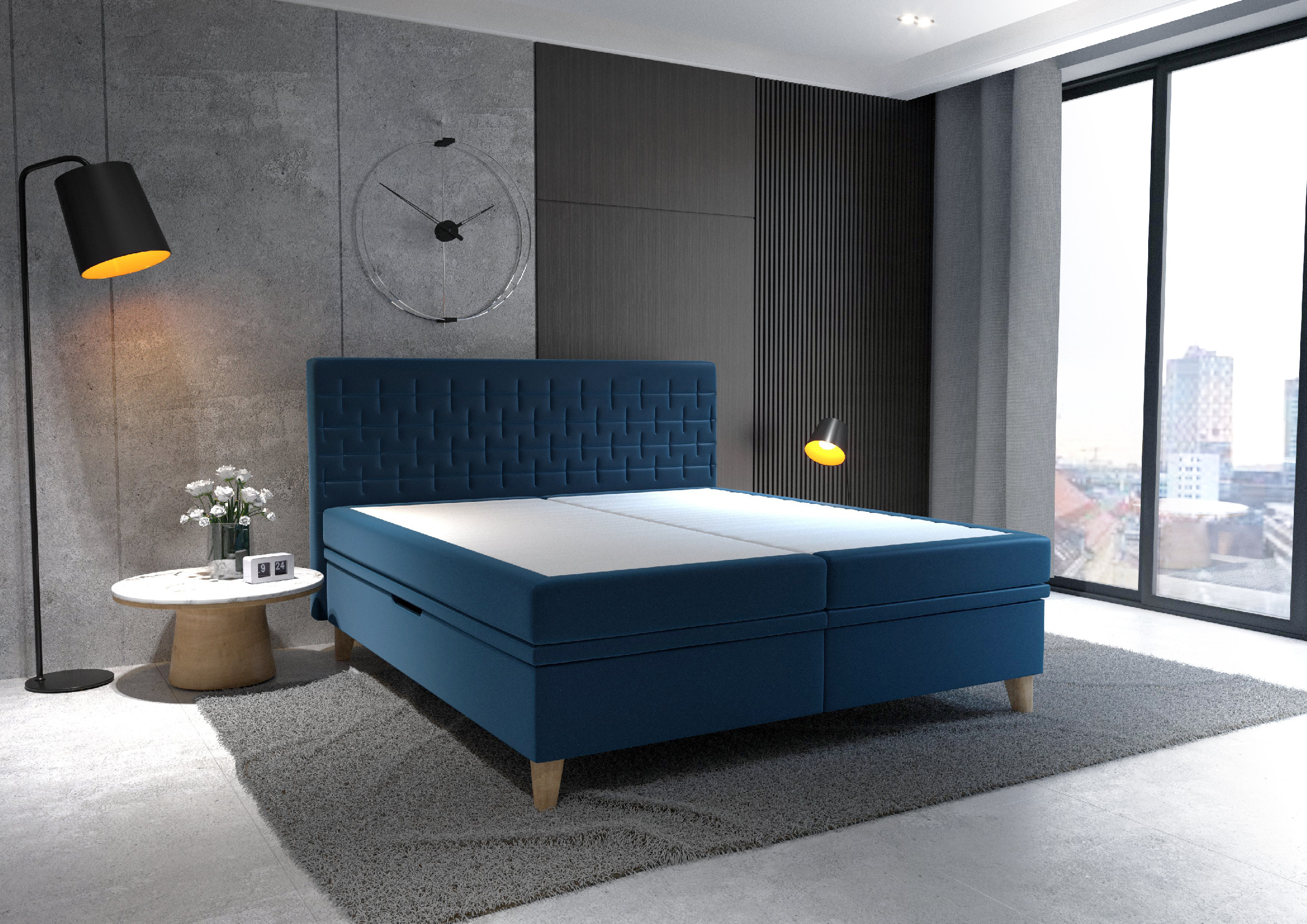 Postel Bella látka: Tiffany 11 Blue