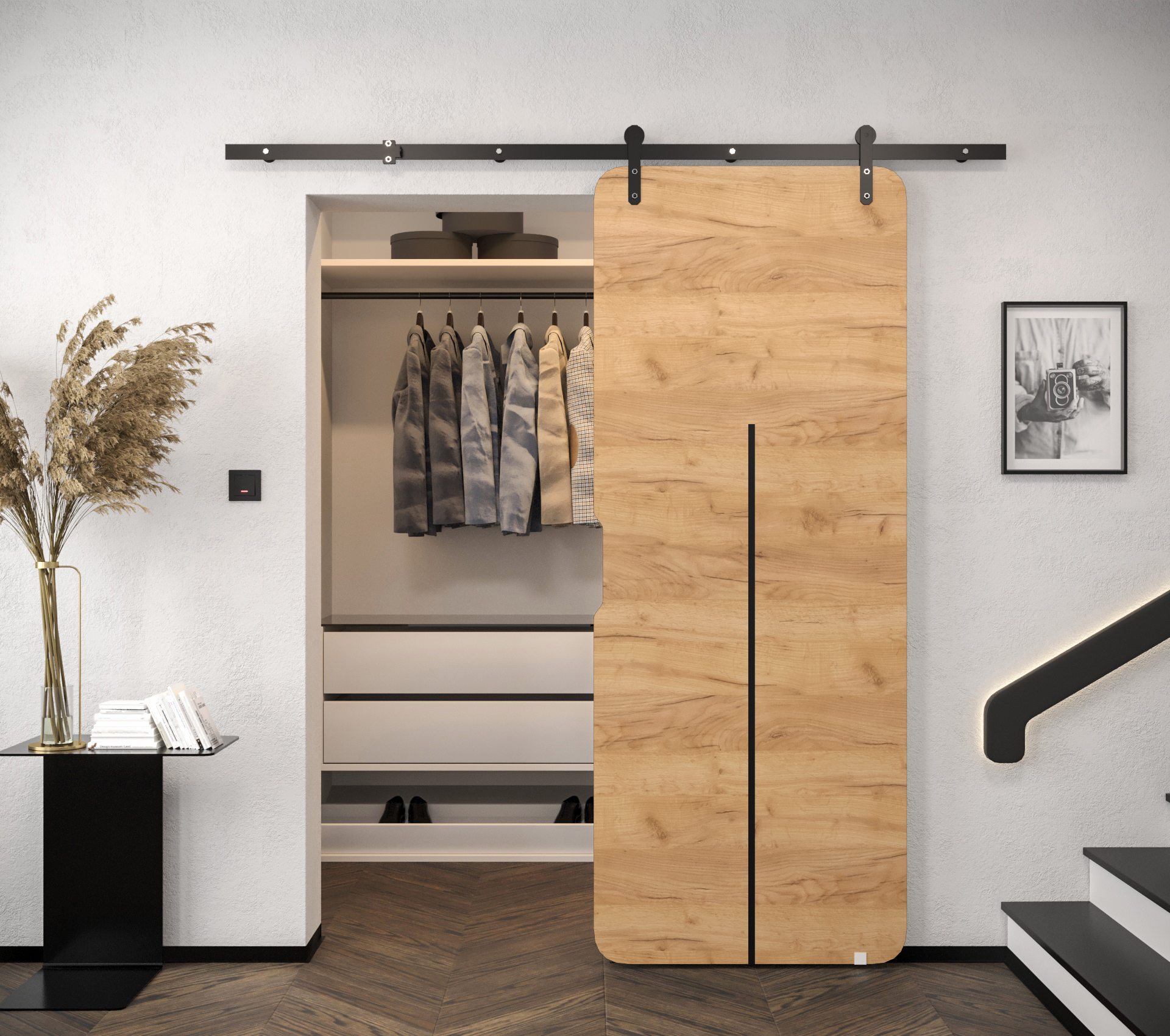 Posuvné dveře Owaltiko X Dveře: Craft zlatý