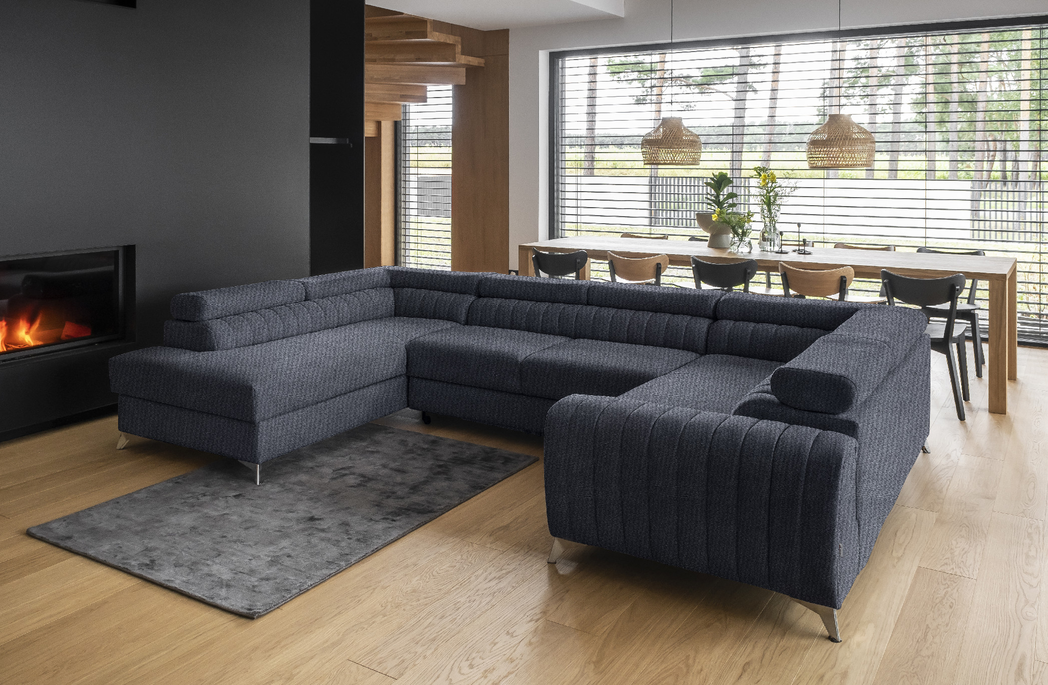 Sedací souprava Louis Provedení: Levá U