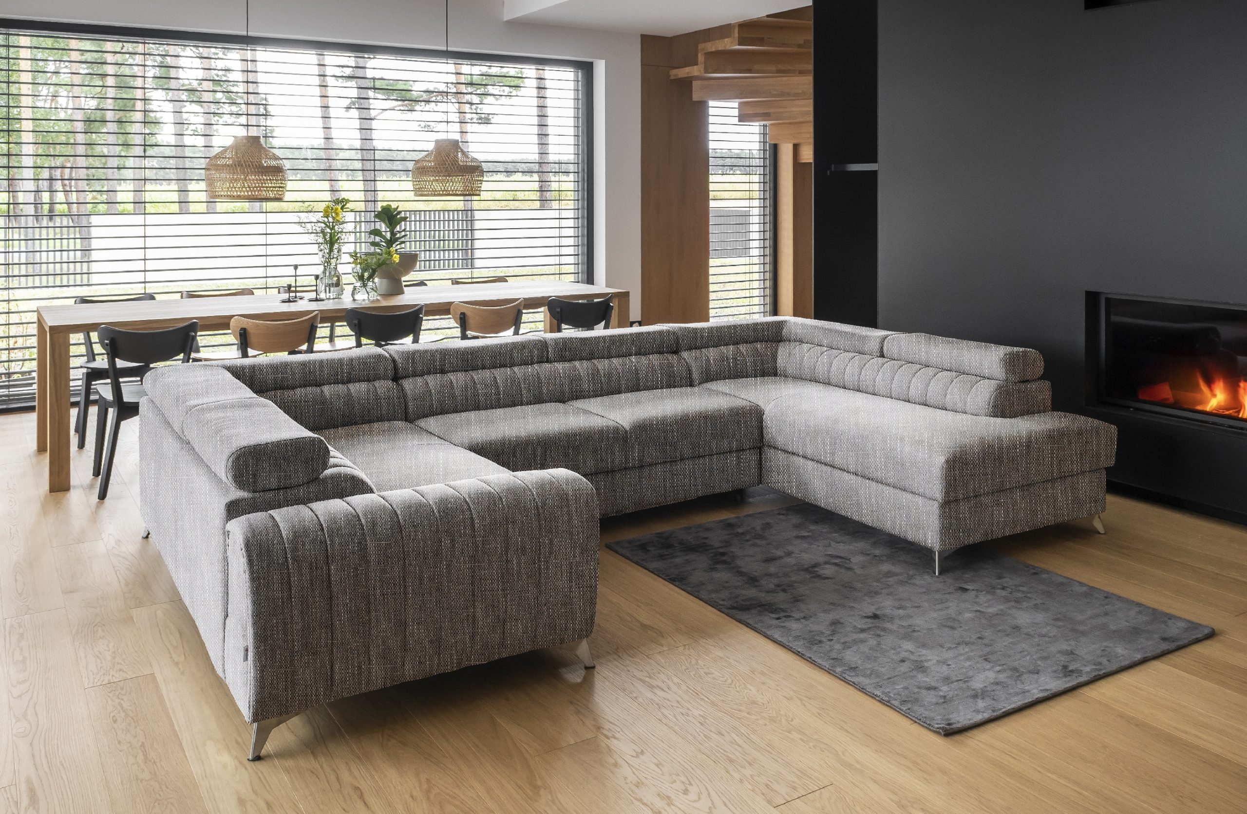Sedací souprava Louis Provedení: Pravá U