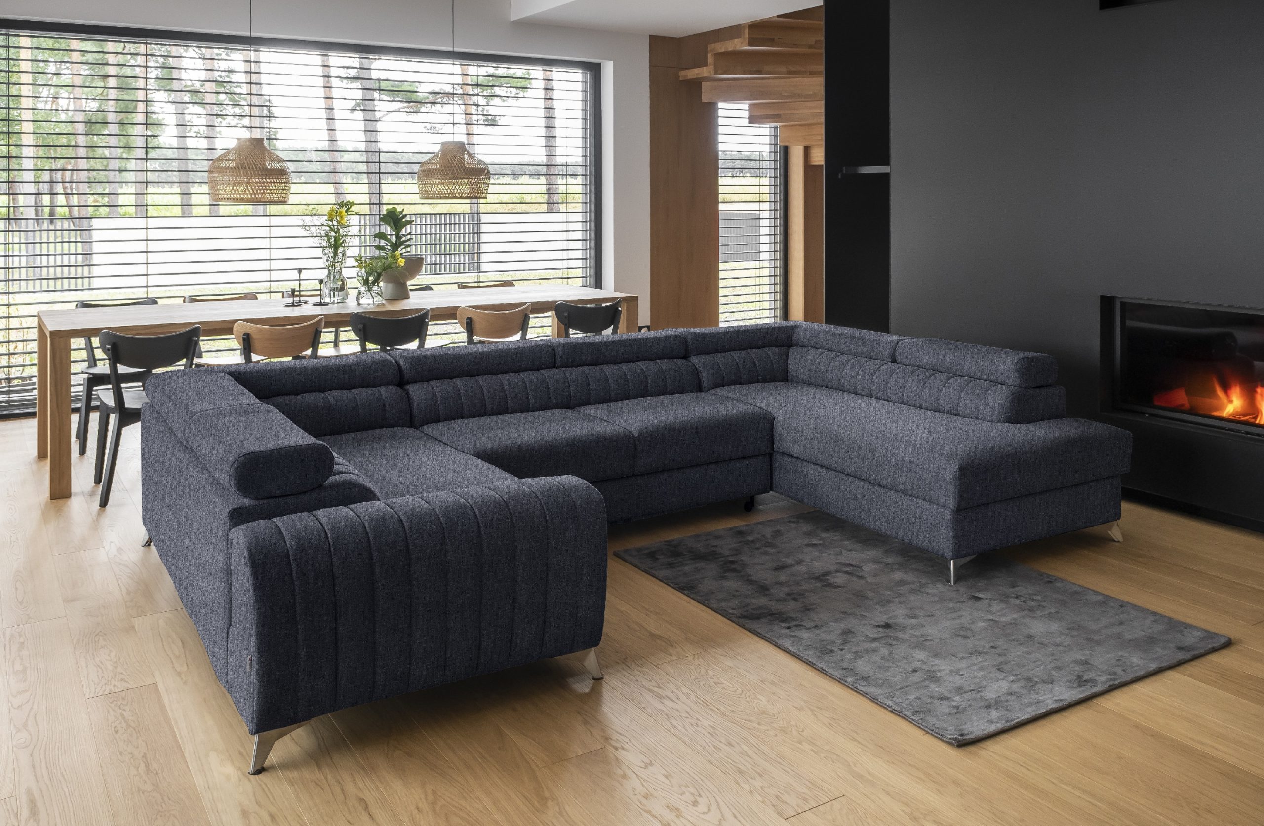 Sedací souprava Louis Provedení: Pravá U