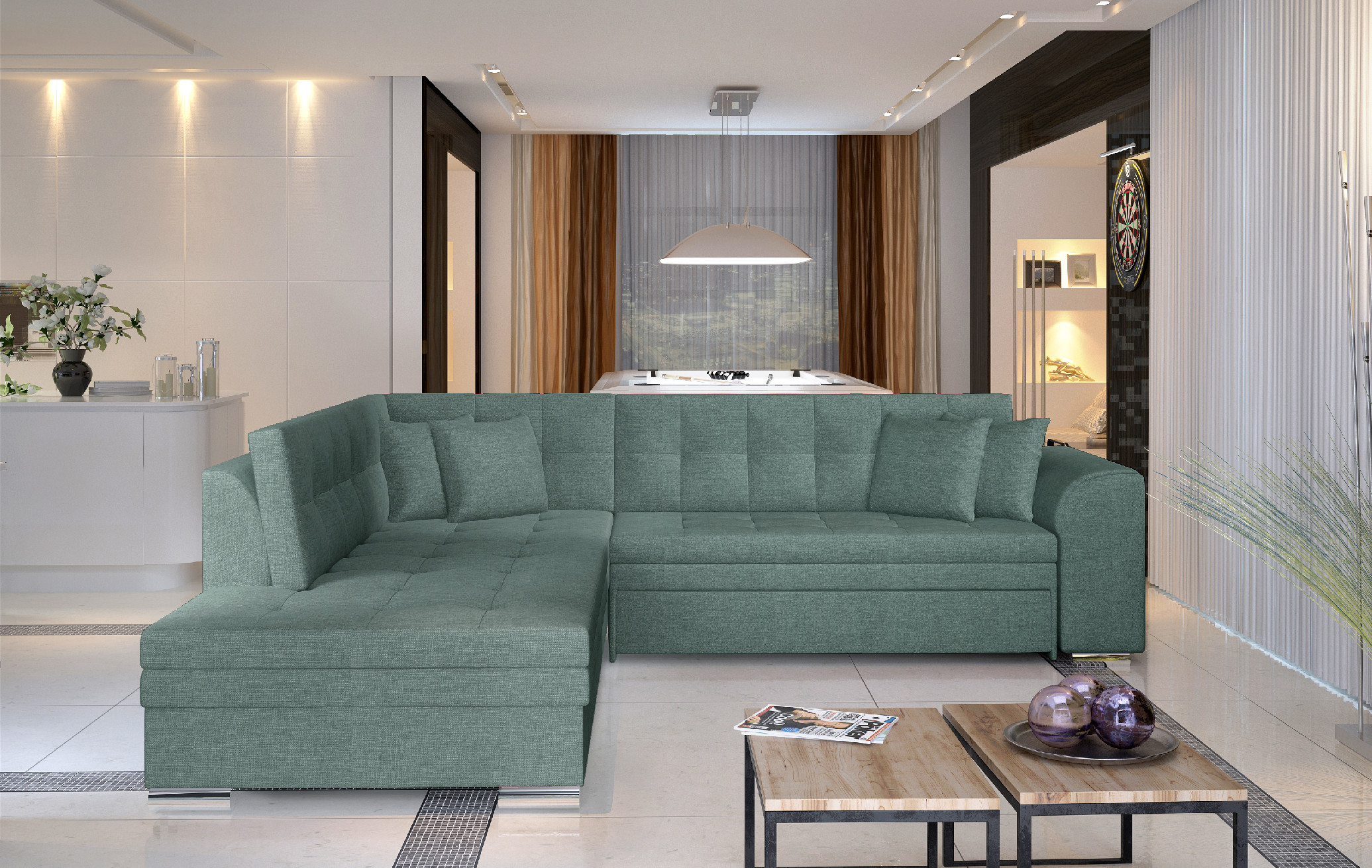 Sedací souprava Pieretta Provedení: Levá varianta