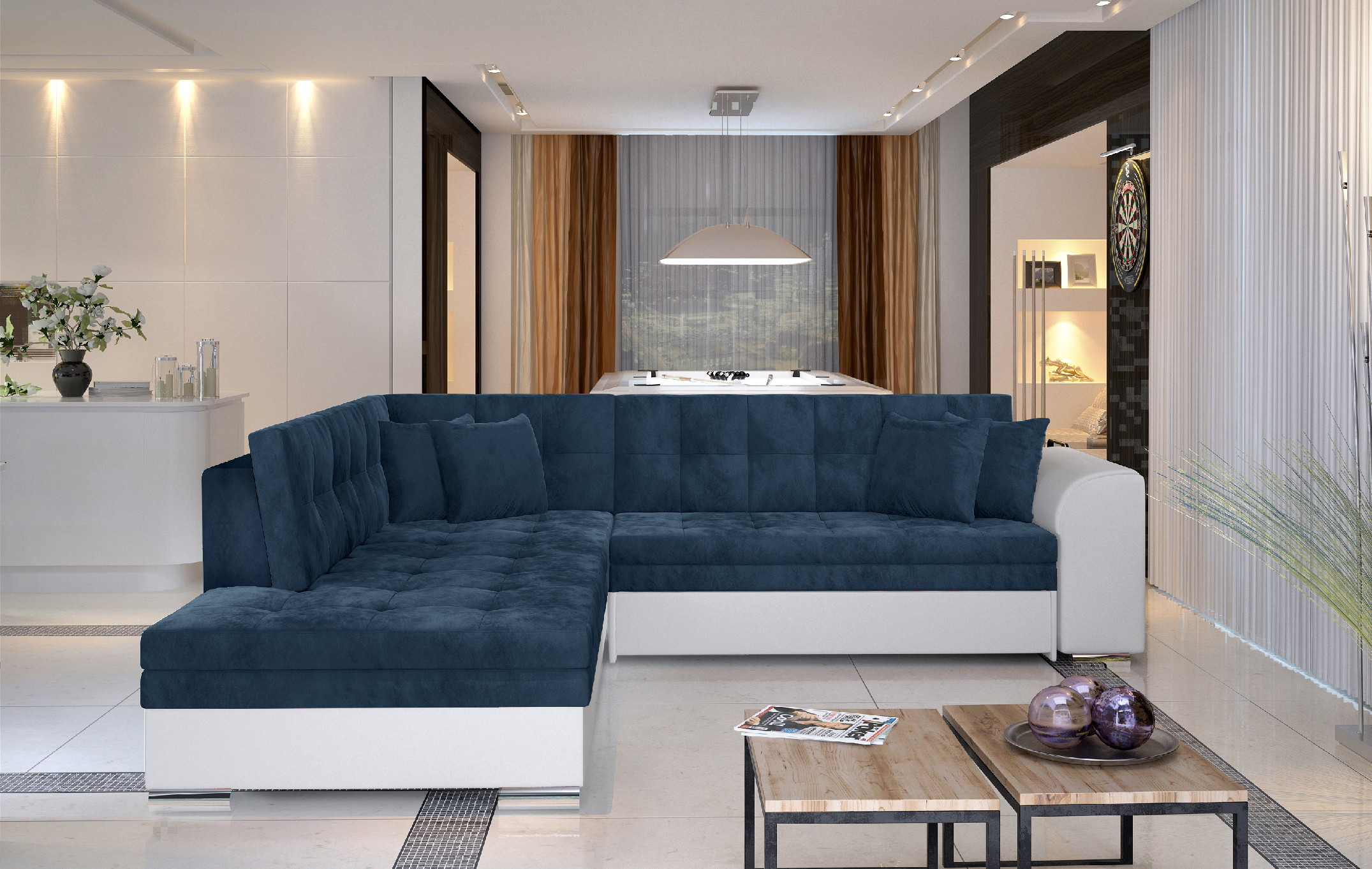 Sedací souprava Pieretta Provedení: Levá varianta