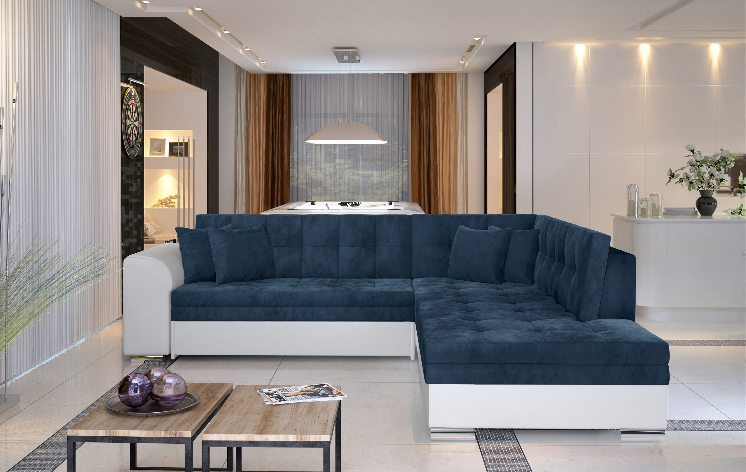 Sedací souprava Pieretta Provedení: Pravá varianta