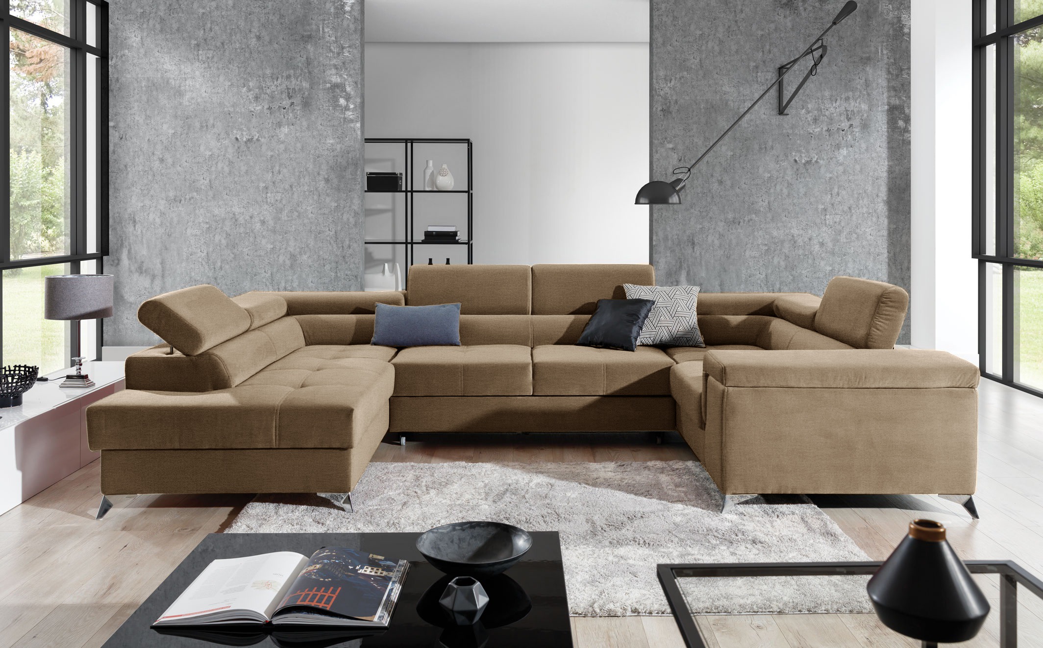 Sedací souprava Thiago Provedení: Levá U