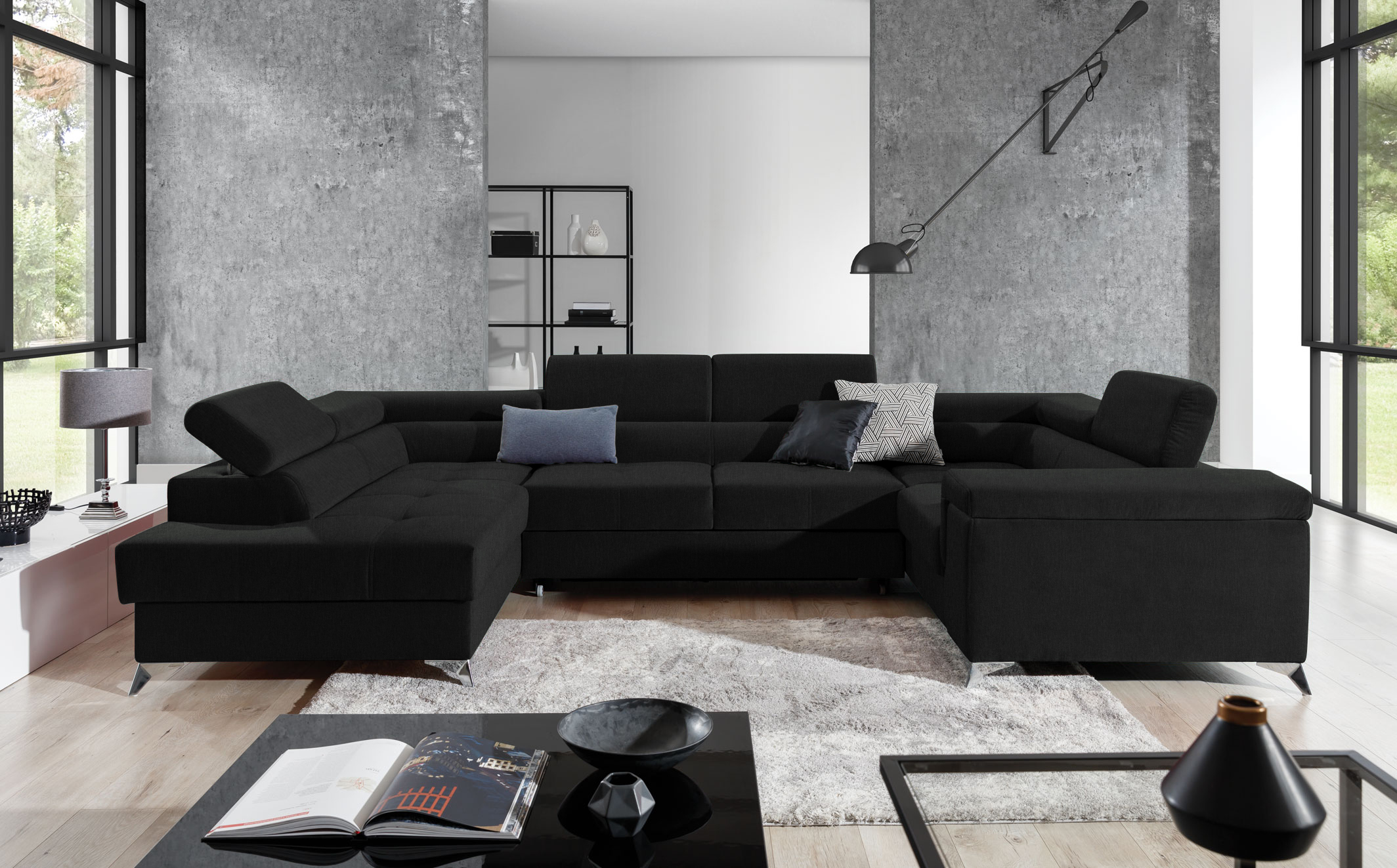 Sedací souprava Thiago Provedení: Levá U