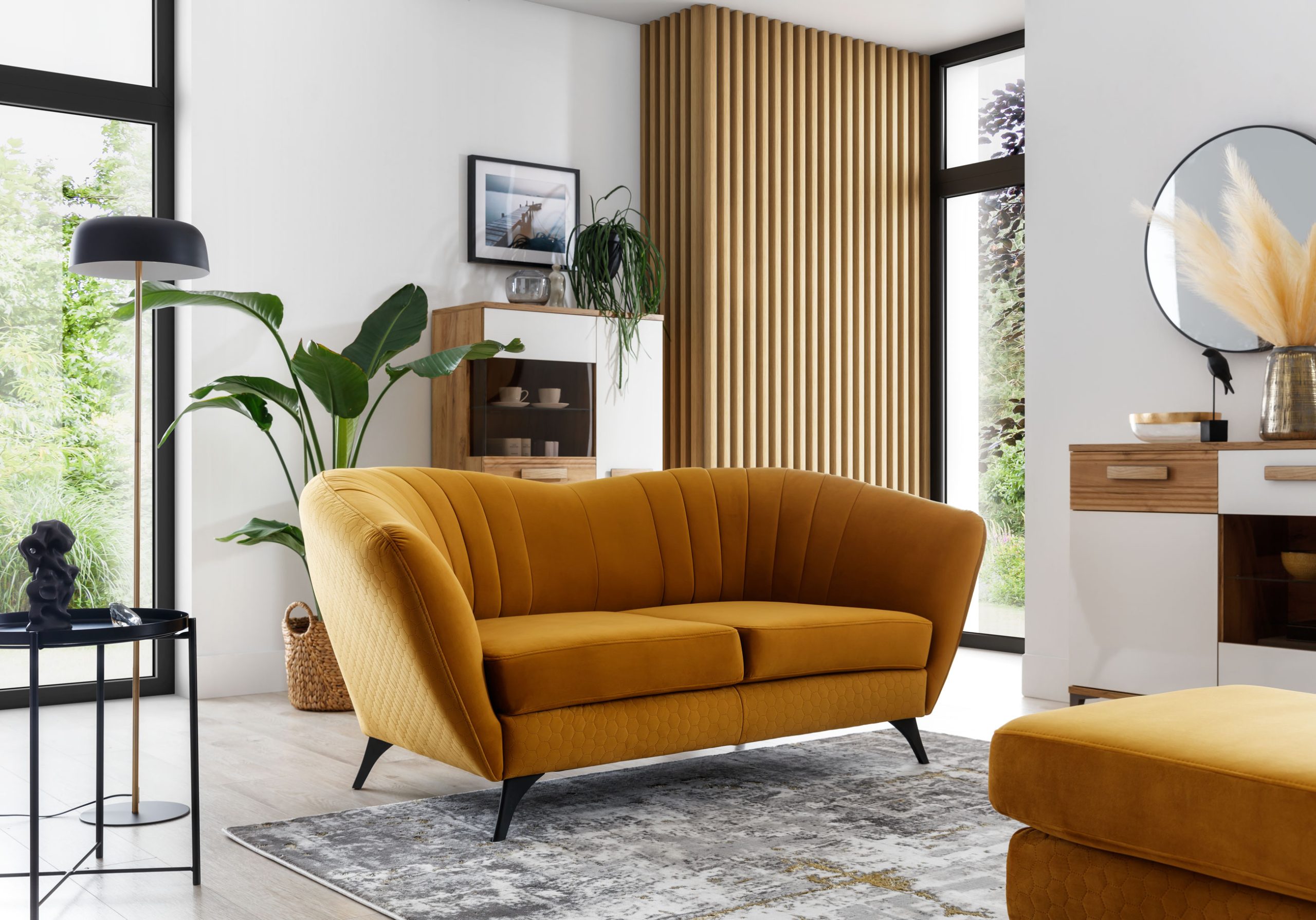 Pohovka Vittorio 3 Nožičky: Nožičky dřevěné - wenge