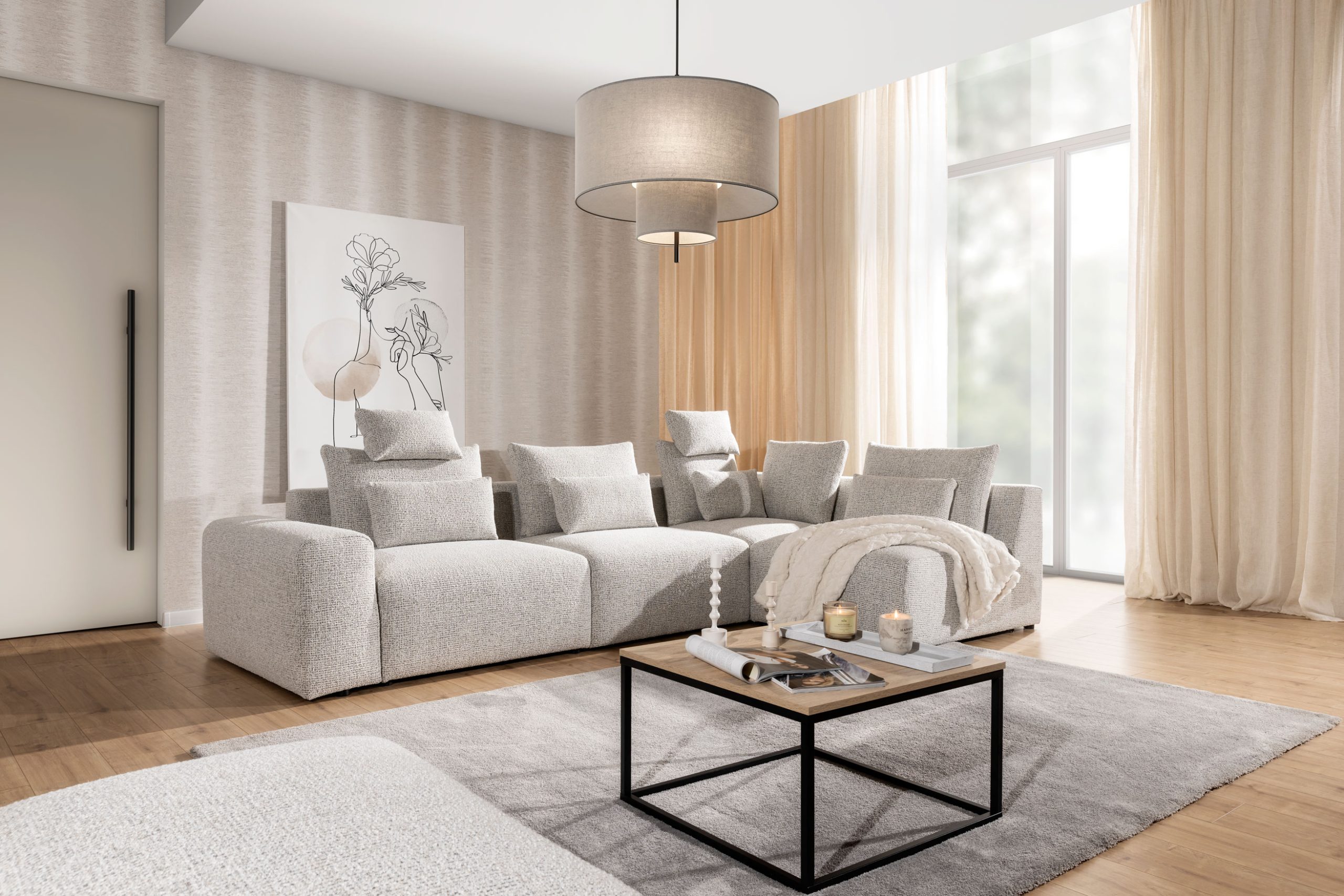 Sedací souprava Bastia 1 Provedení: Pravá varianta