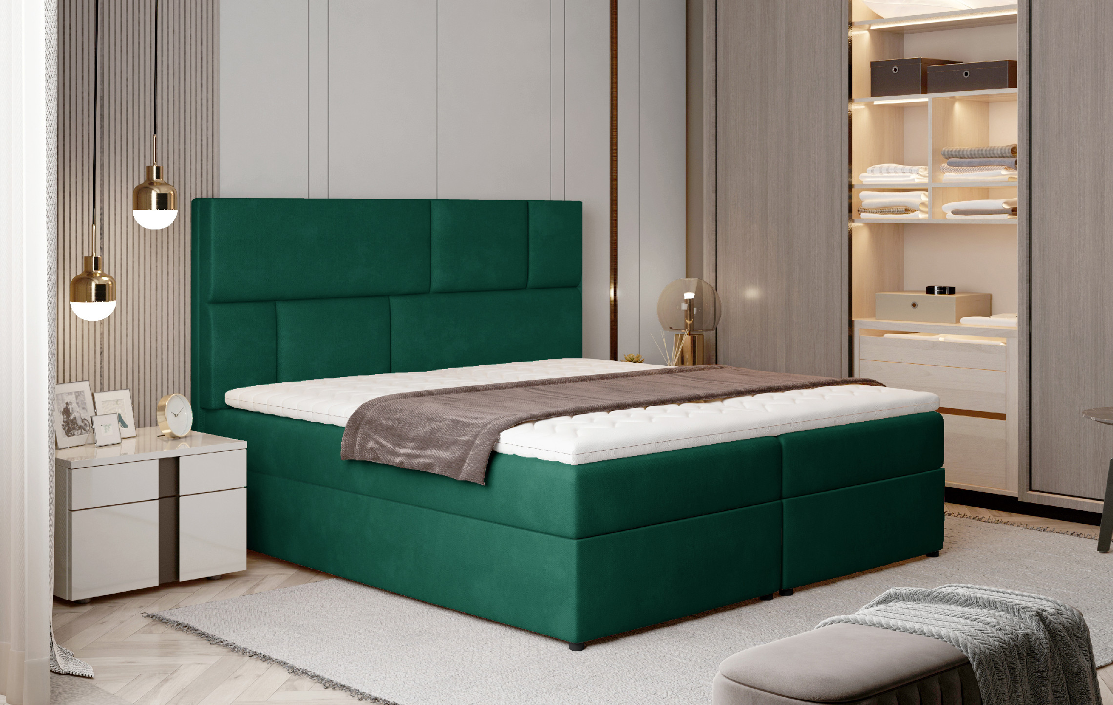 Boxspring Florence Rozměr: 145x210 cm