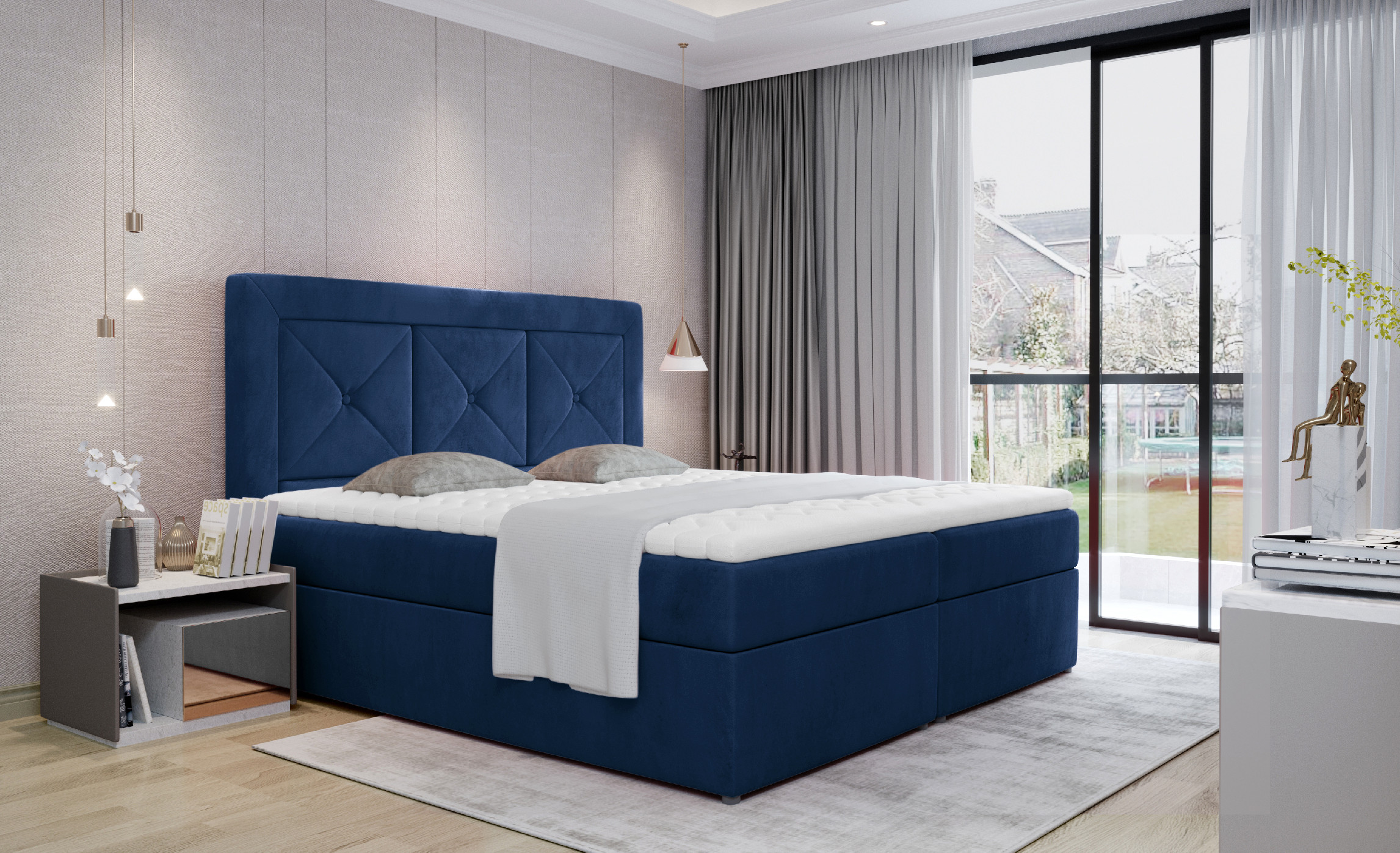 Boxspring Idris Rozměr: 180x200 cm