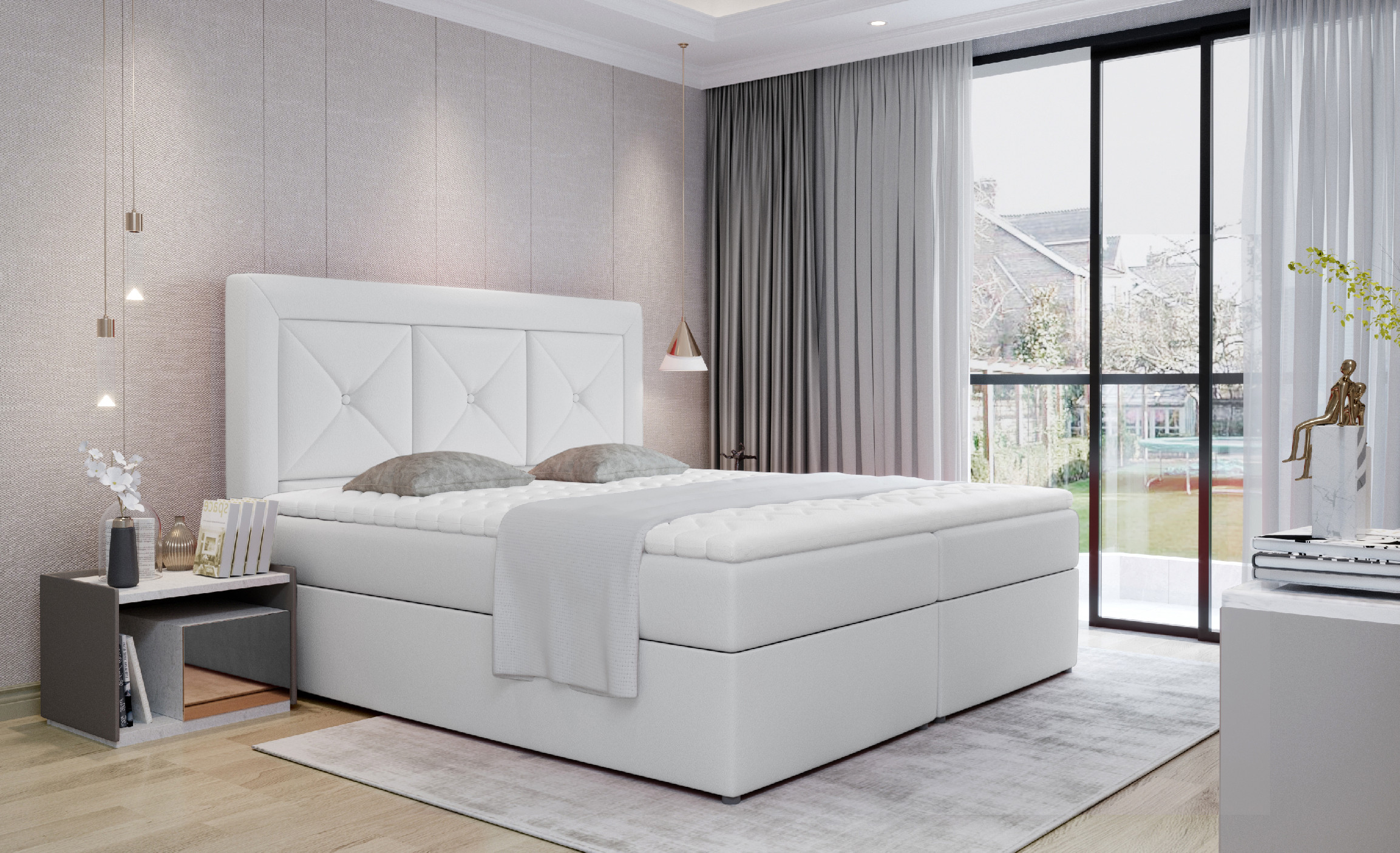 Boxspring Idris Rozměr: 180x200 cm