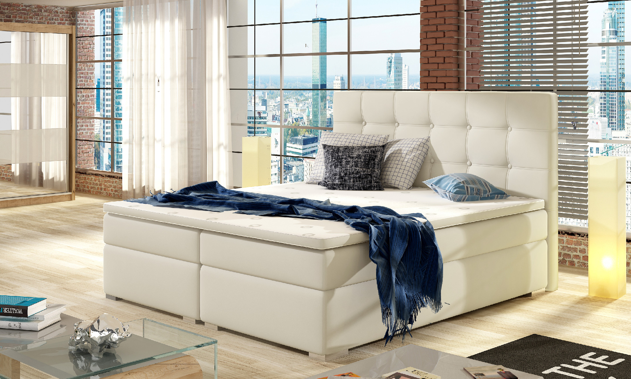 Boxspring Inez Rozměr: 160x200 cm