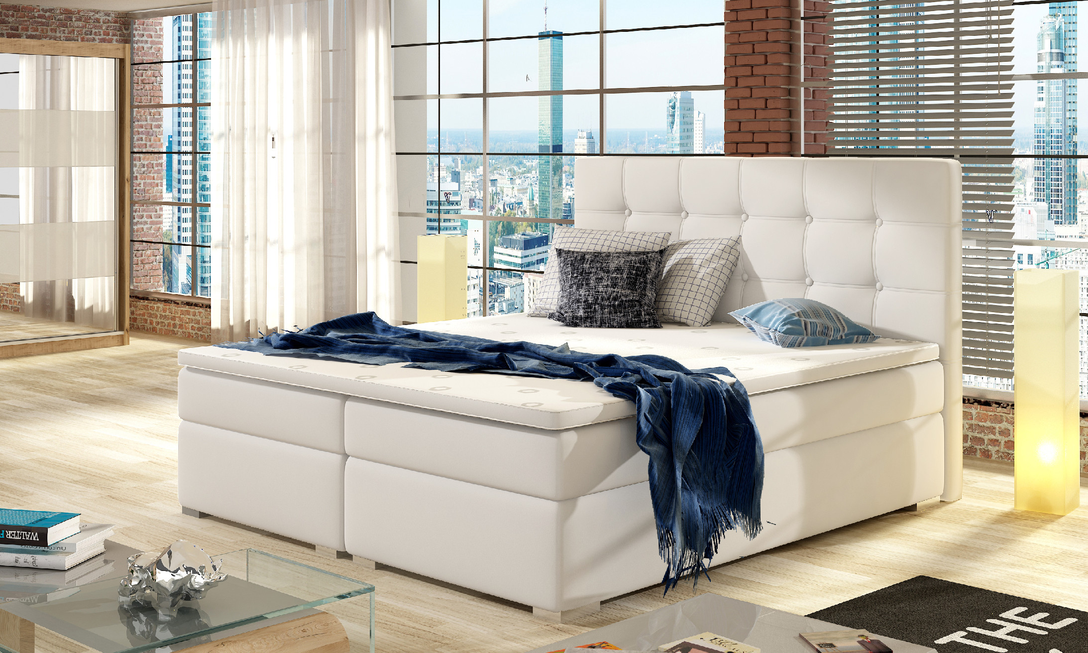 Boxspring Inez Rozměr: 180x200 cm
