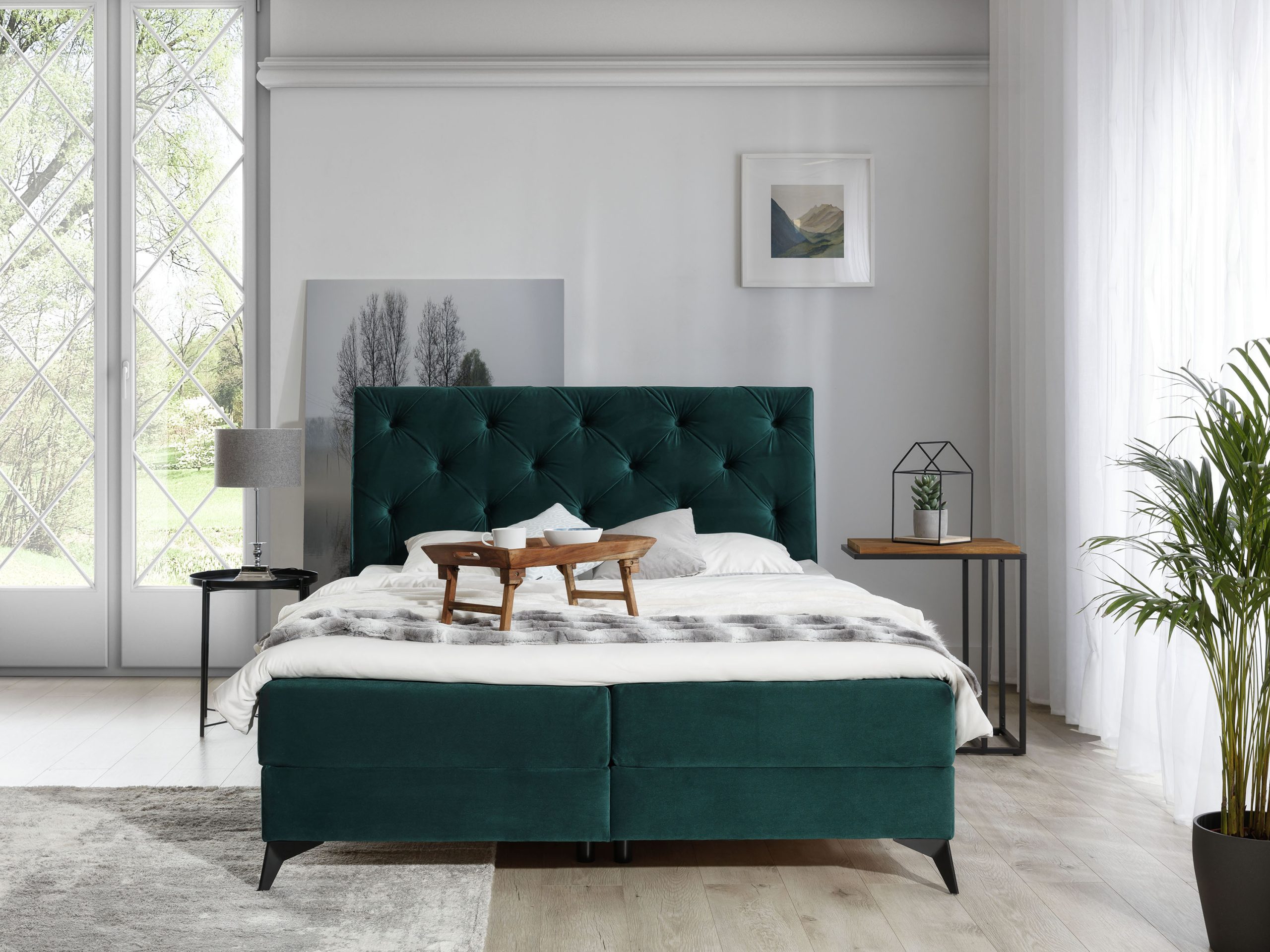 Boxspring Laos Rozměr: 180x200 cm