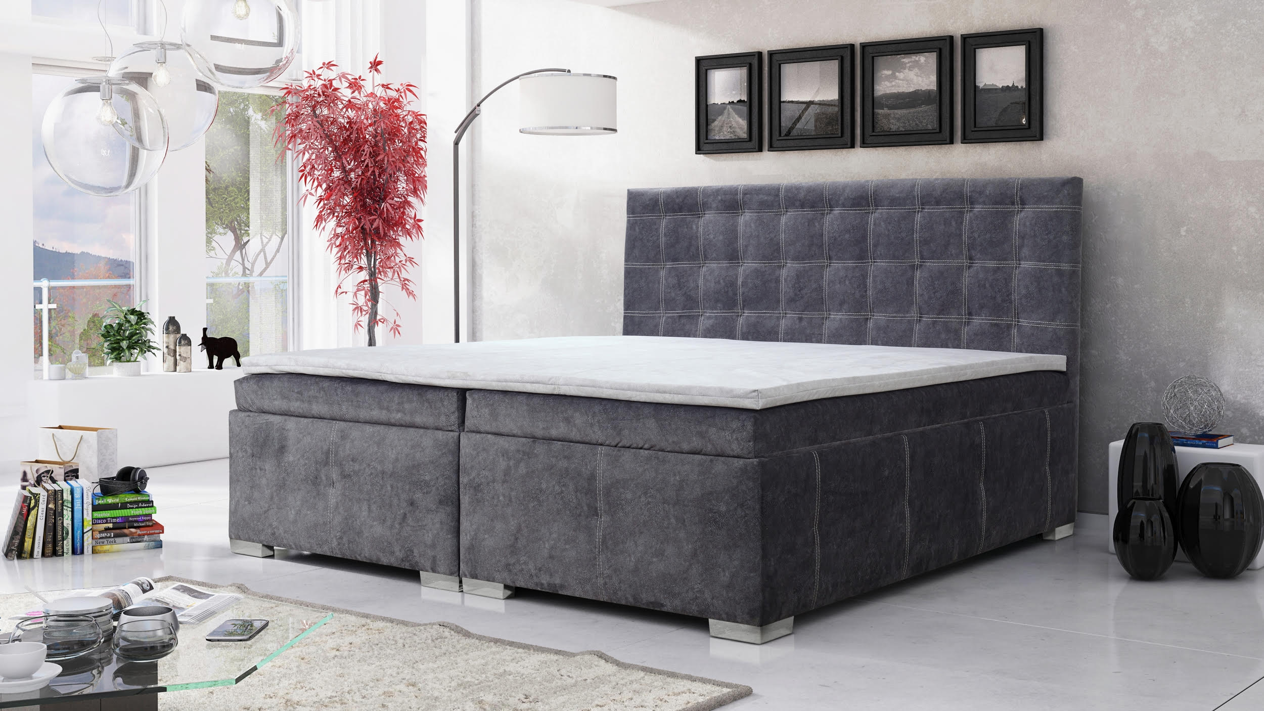 Boxspring Miami I premium Rozměr: 180x200 cm