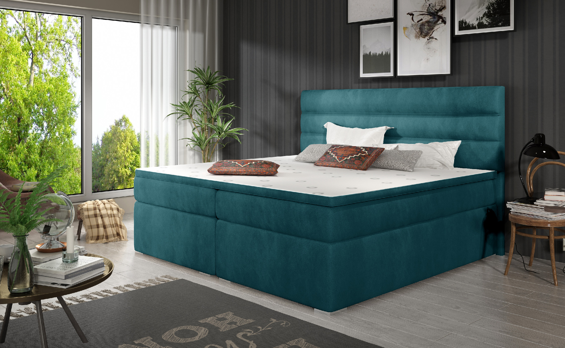 Boxspring Softy Rozměr: 140 x 200 cm