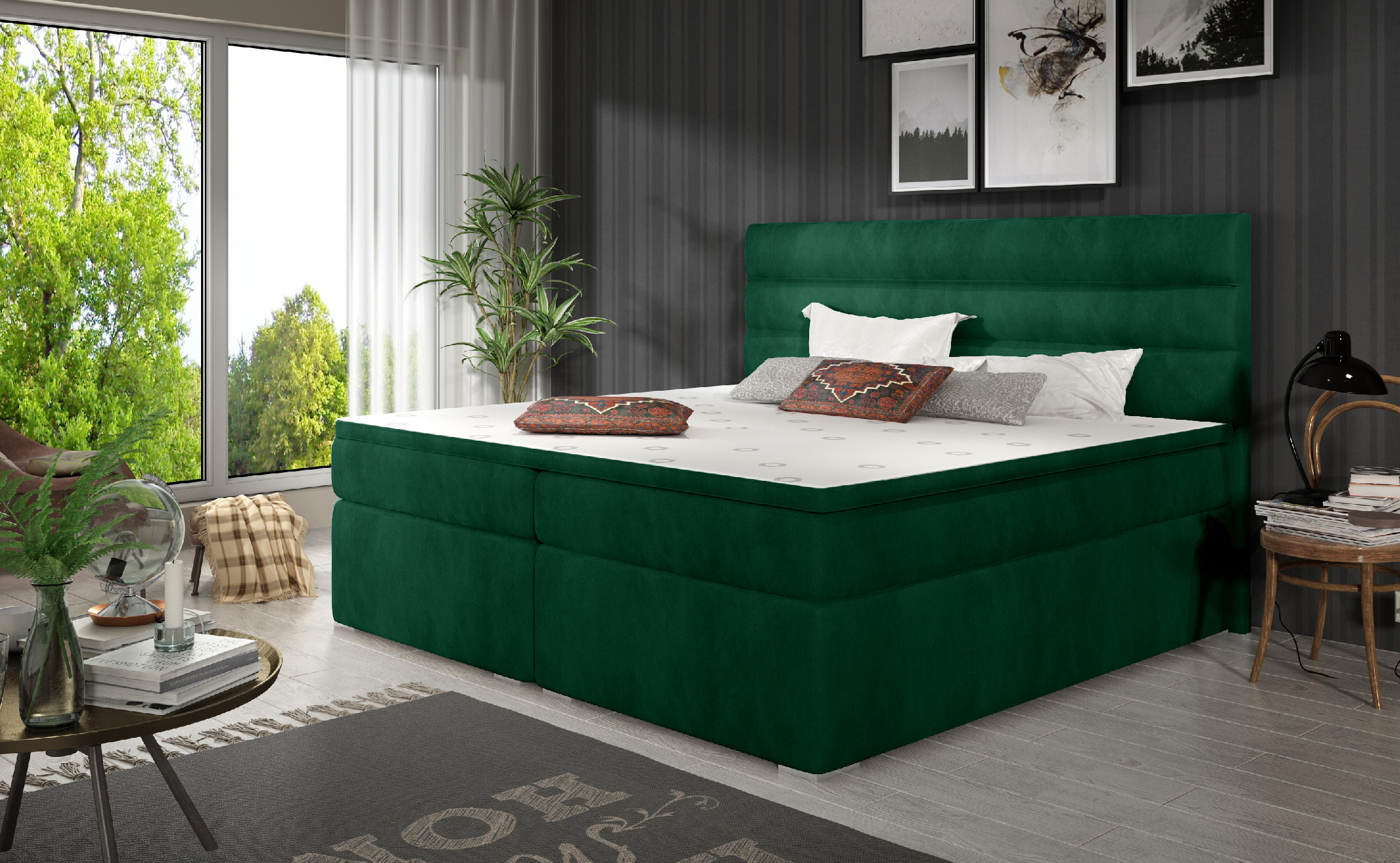 Boxspring Softy Rozměr: 140 x 200 cm