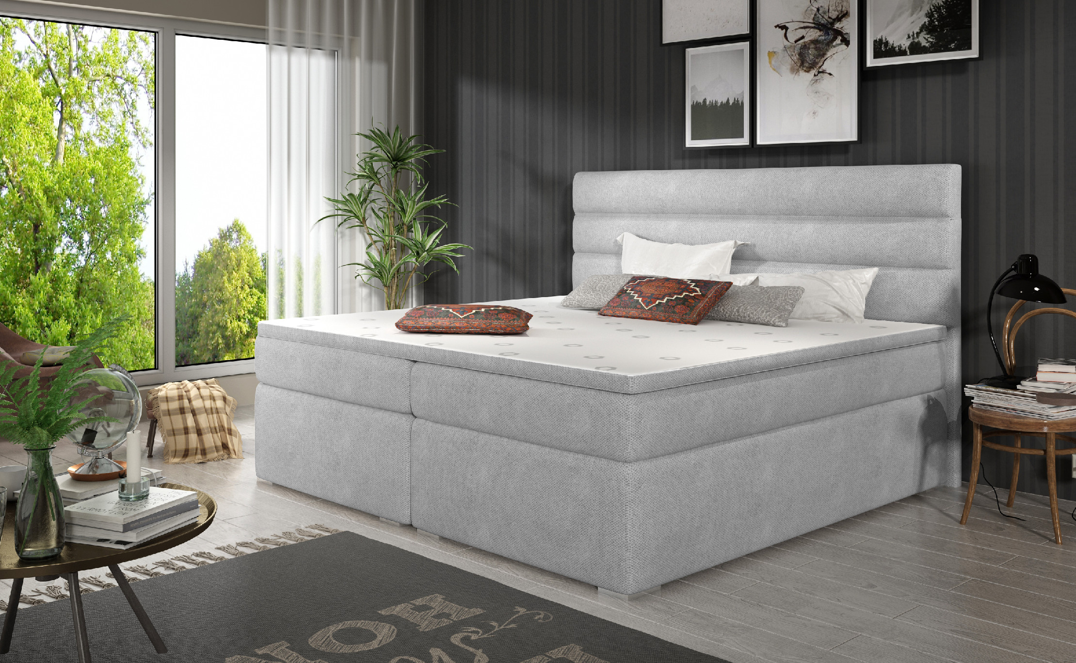 Boxspring Softy Rozměr: 140 x 200 cm