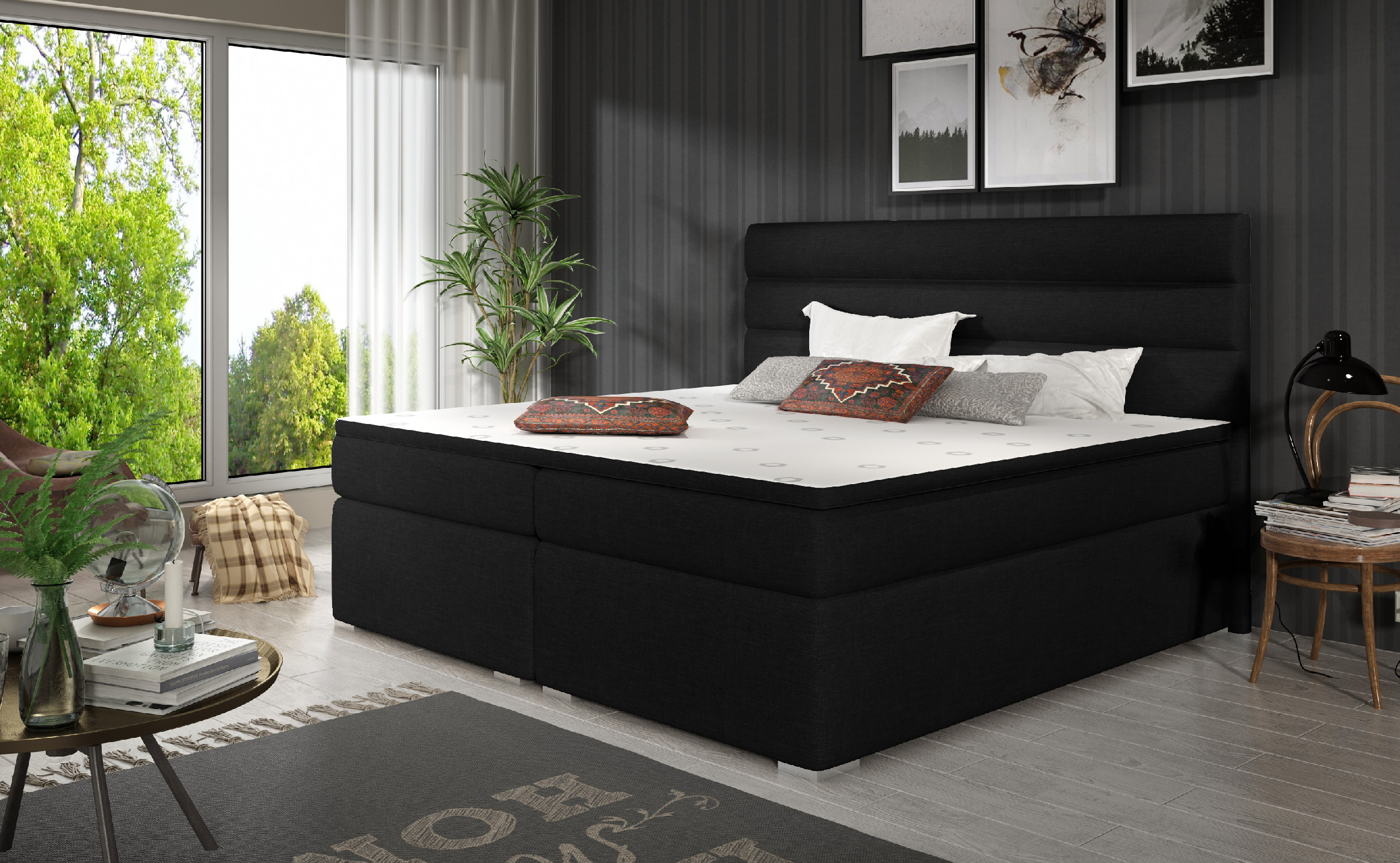 Boxspring Softy Rozměr: 140 x 200 cm