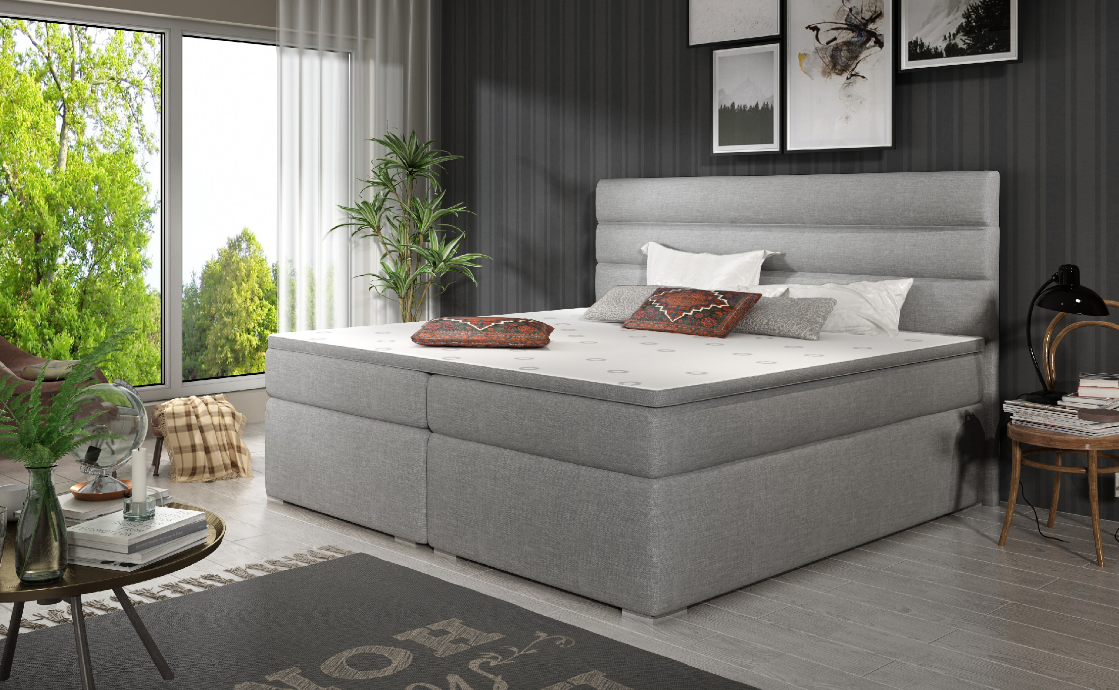 Boxspring Softy Rozměr: 140 x 200 cm