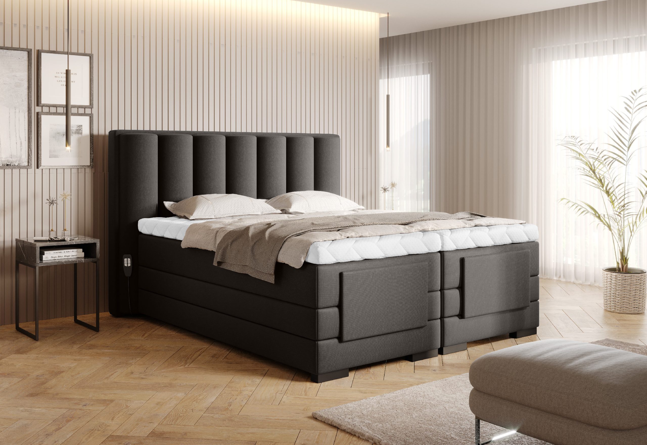 Boxspring Veros Rozměr: 140 x 200 cm
