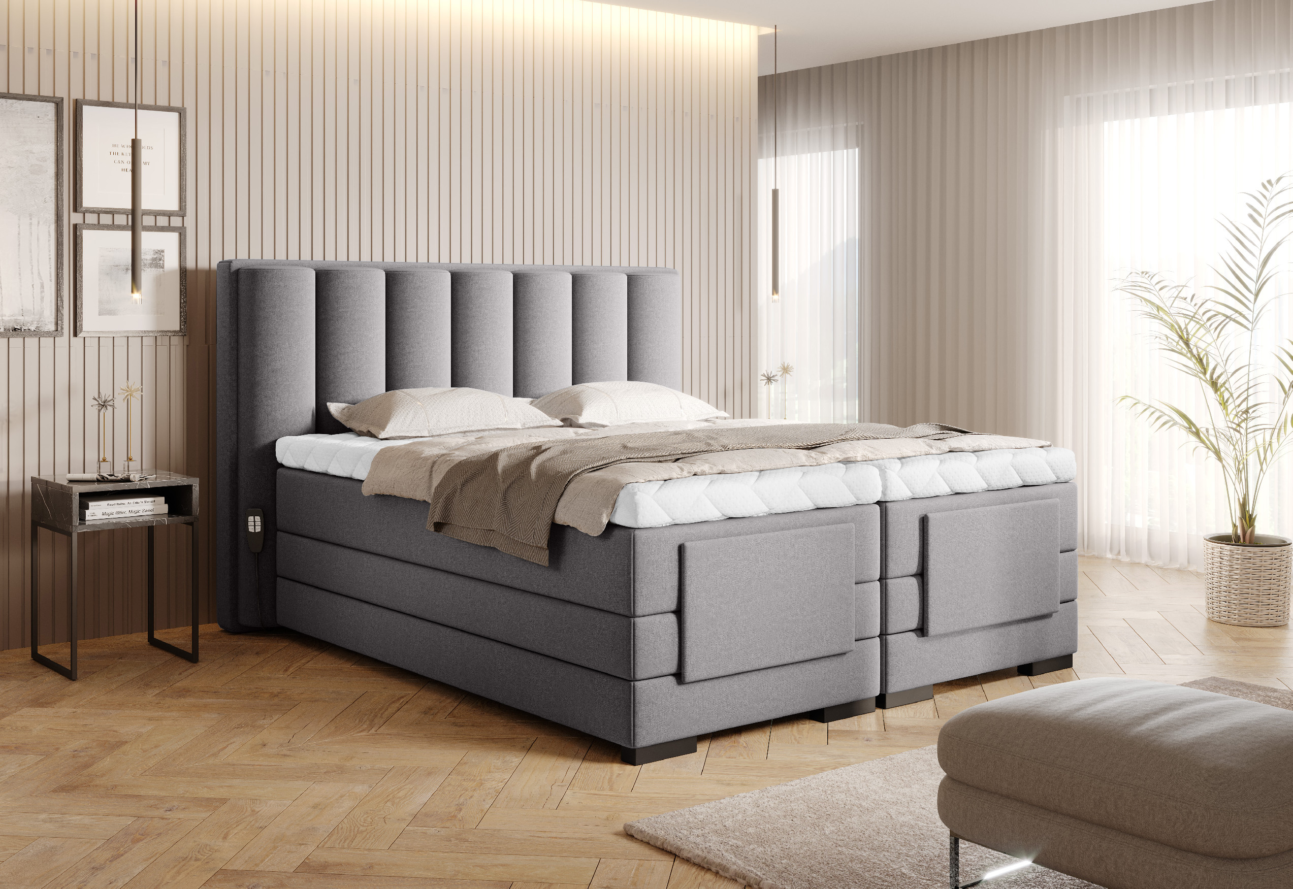 Boxspring Veros Rozměr: 140 x 200 cm