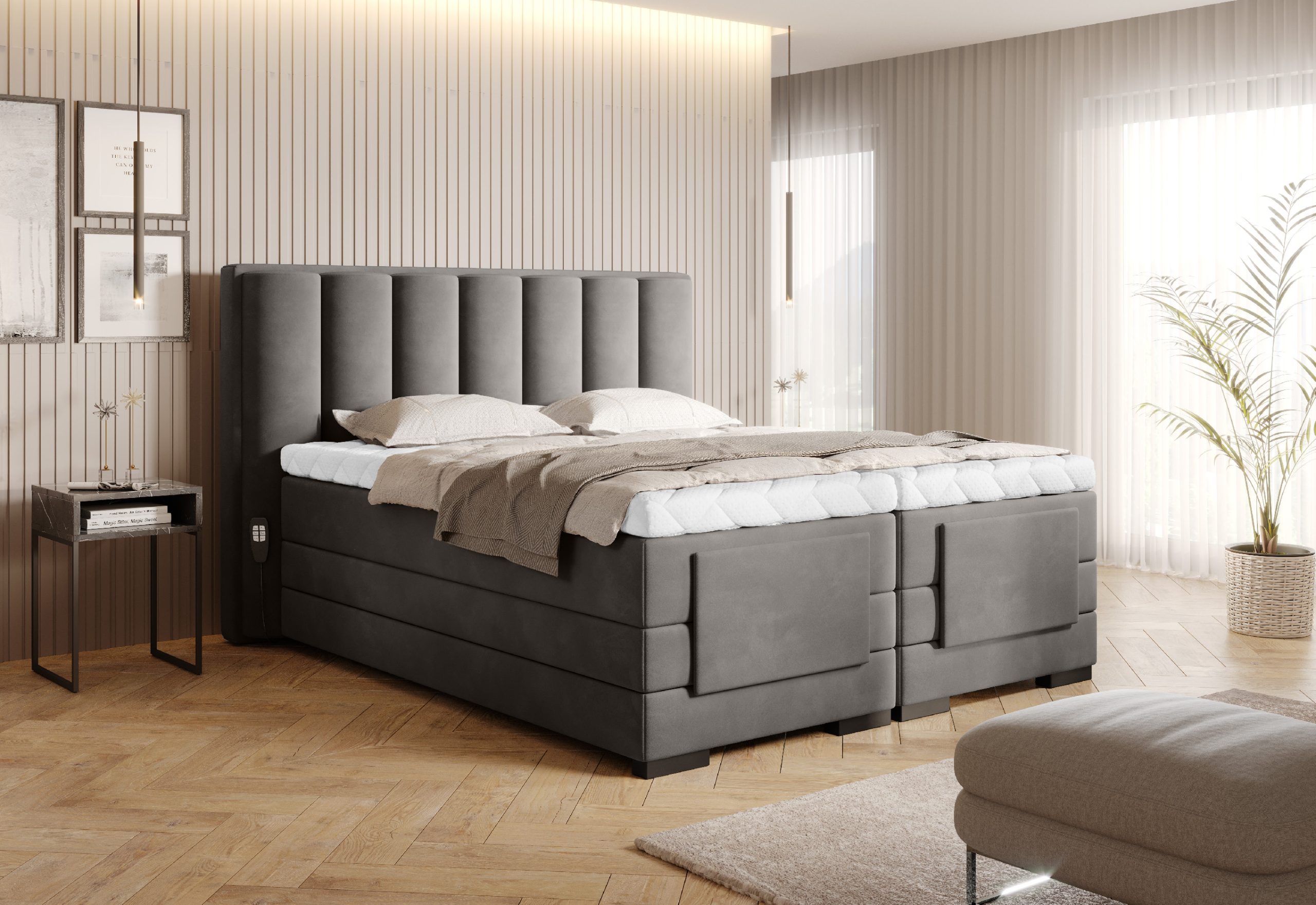 Boxspring Veros Rozměr: 140 x 200 cm