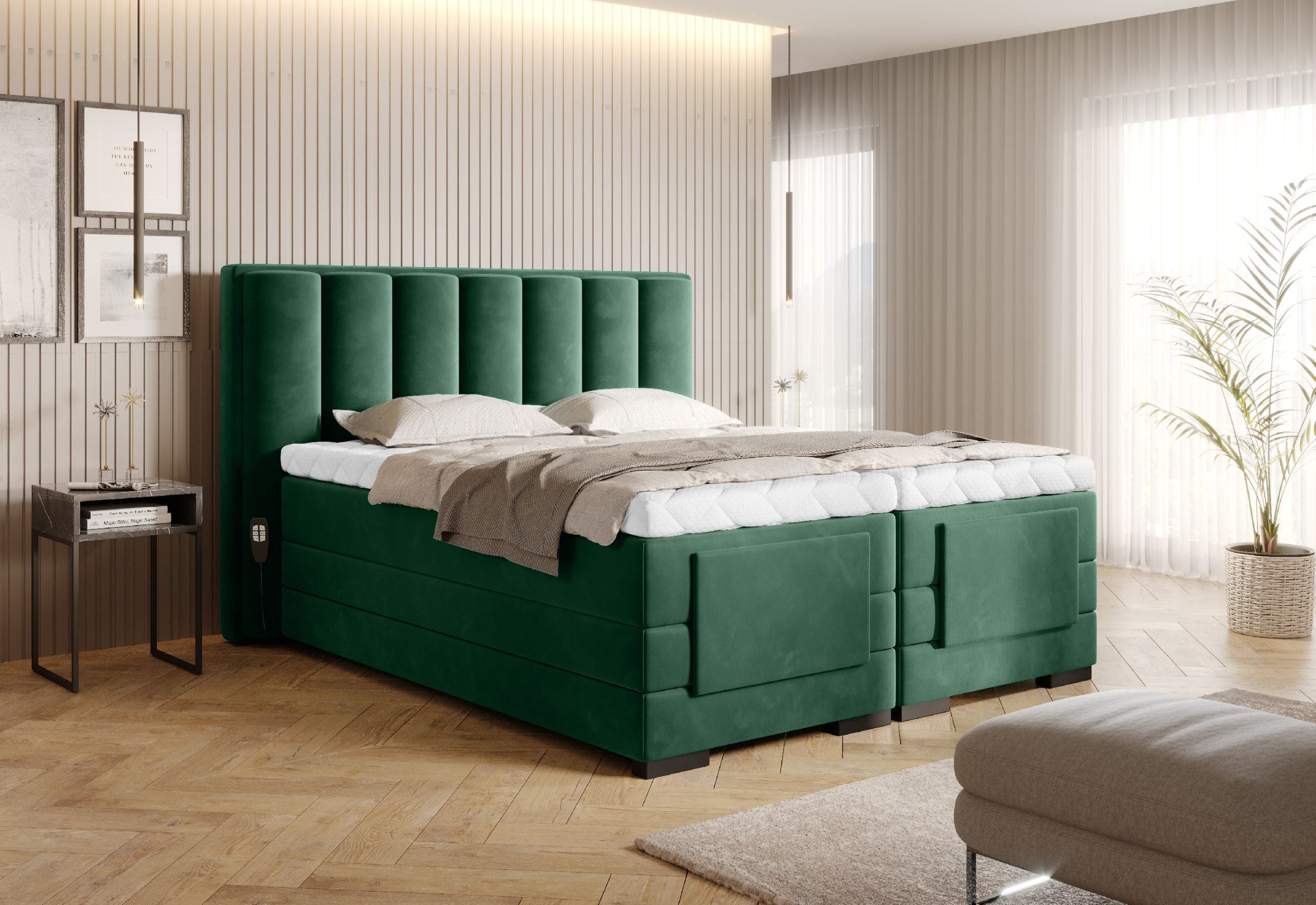 Boxspring Veros Rozměr: 140 x 200 cm